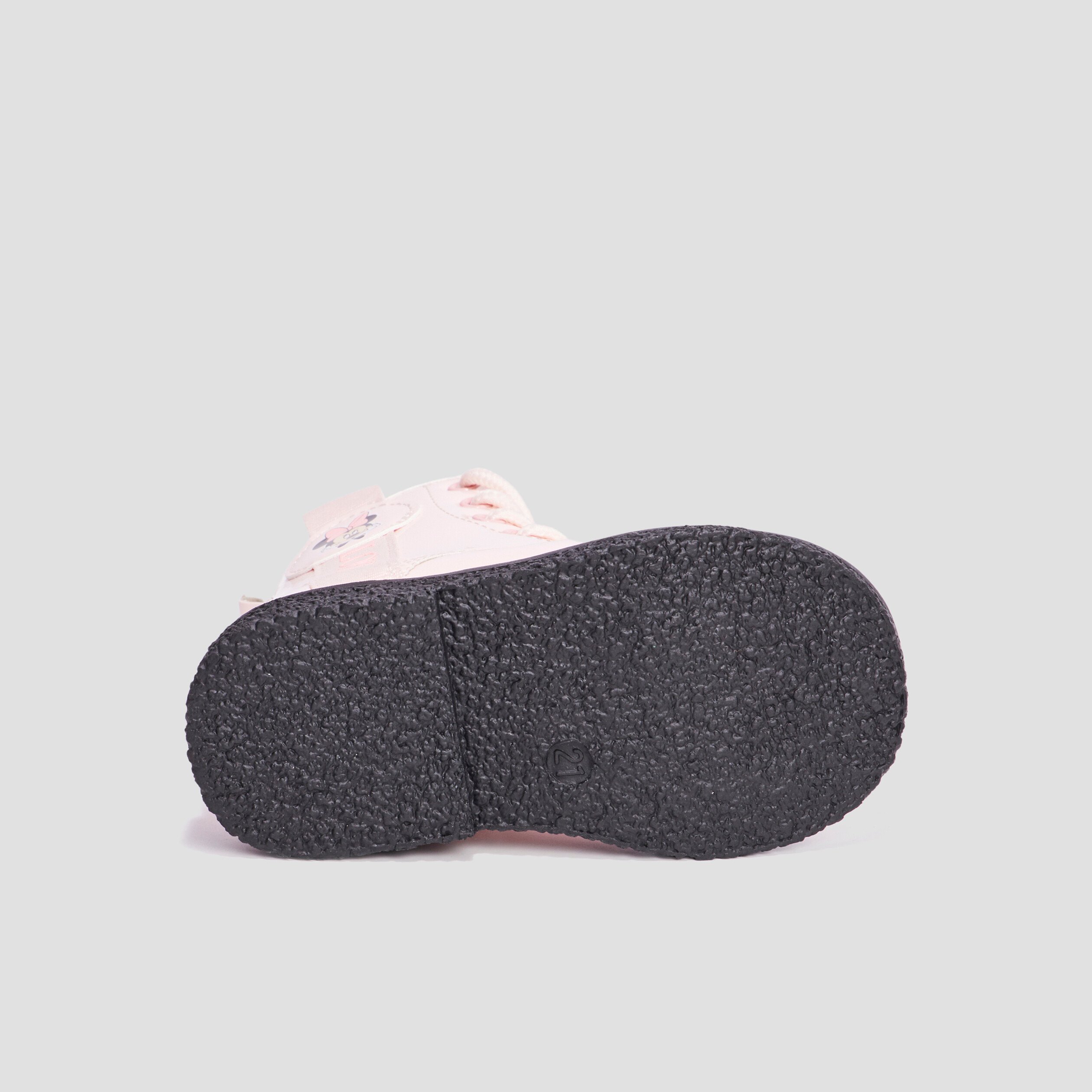 bottines vernies zippees minnie rose bebef Bottines vernies zippées Minnie rose bébé fille