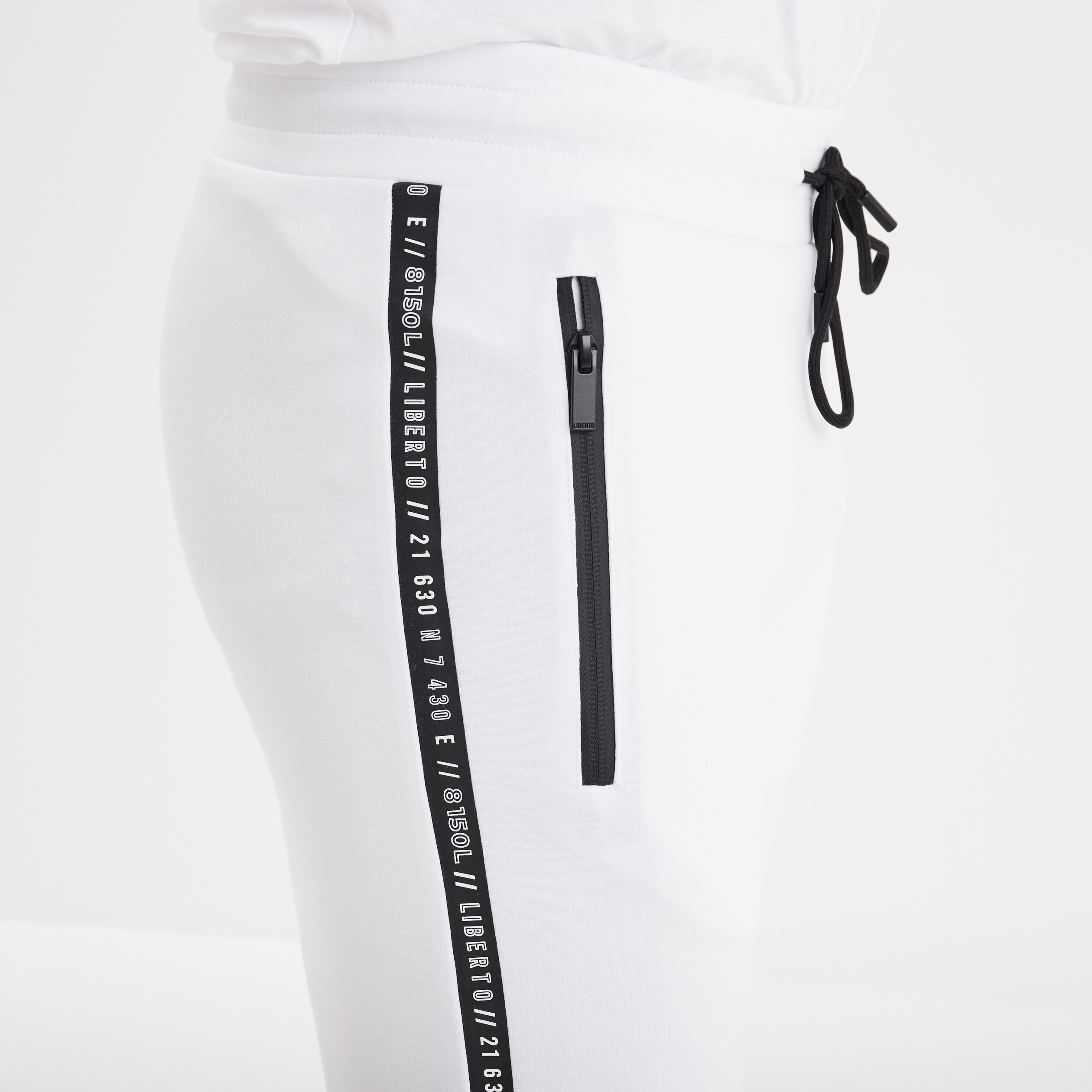 short de jogging liberto blanc homme Short de jogging Liberto blanc homme