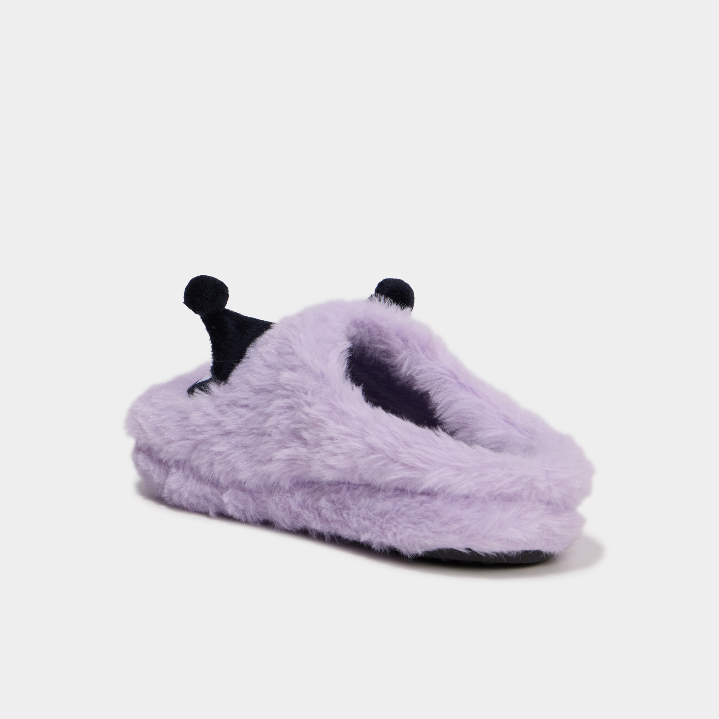 Chaussons fausse fourrure Kuromi multicolore fille