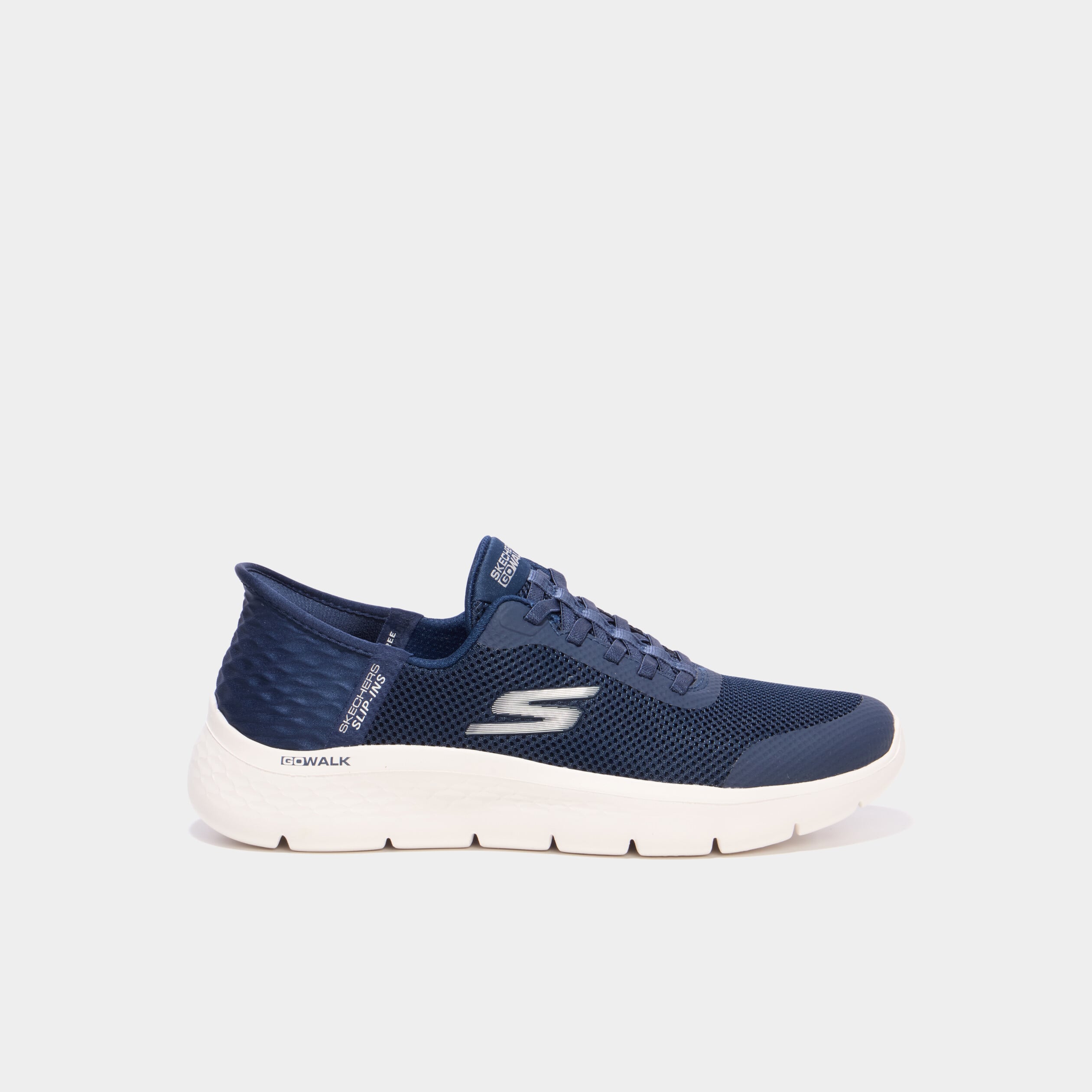 Baskets running Slip Ins GO WALK FLEX bleu marine femme
