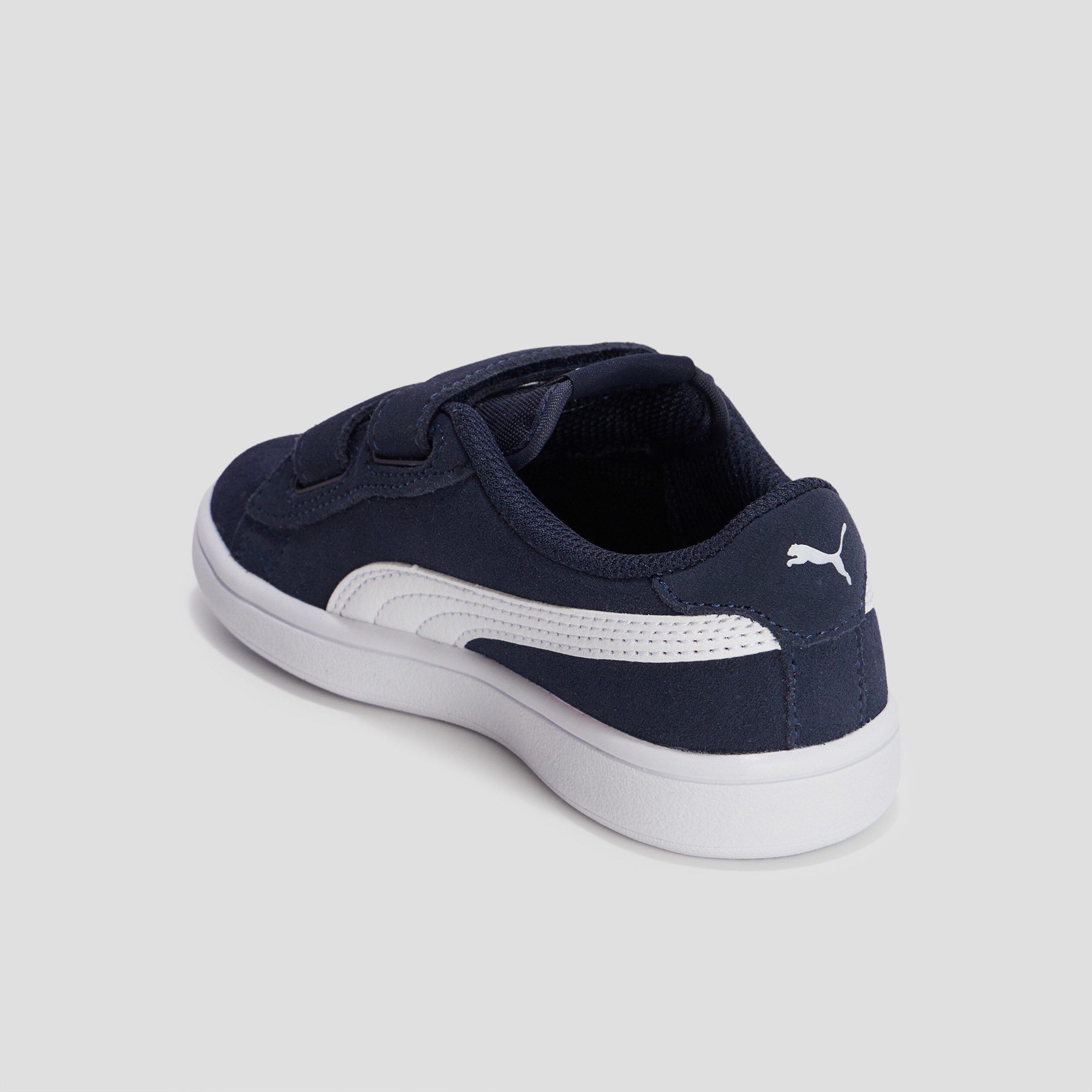 Tennis à scratchs Smash V2 SD Puma bleu marine garçon