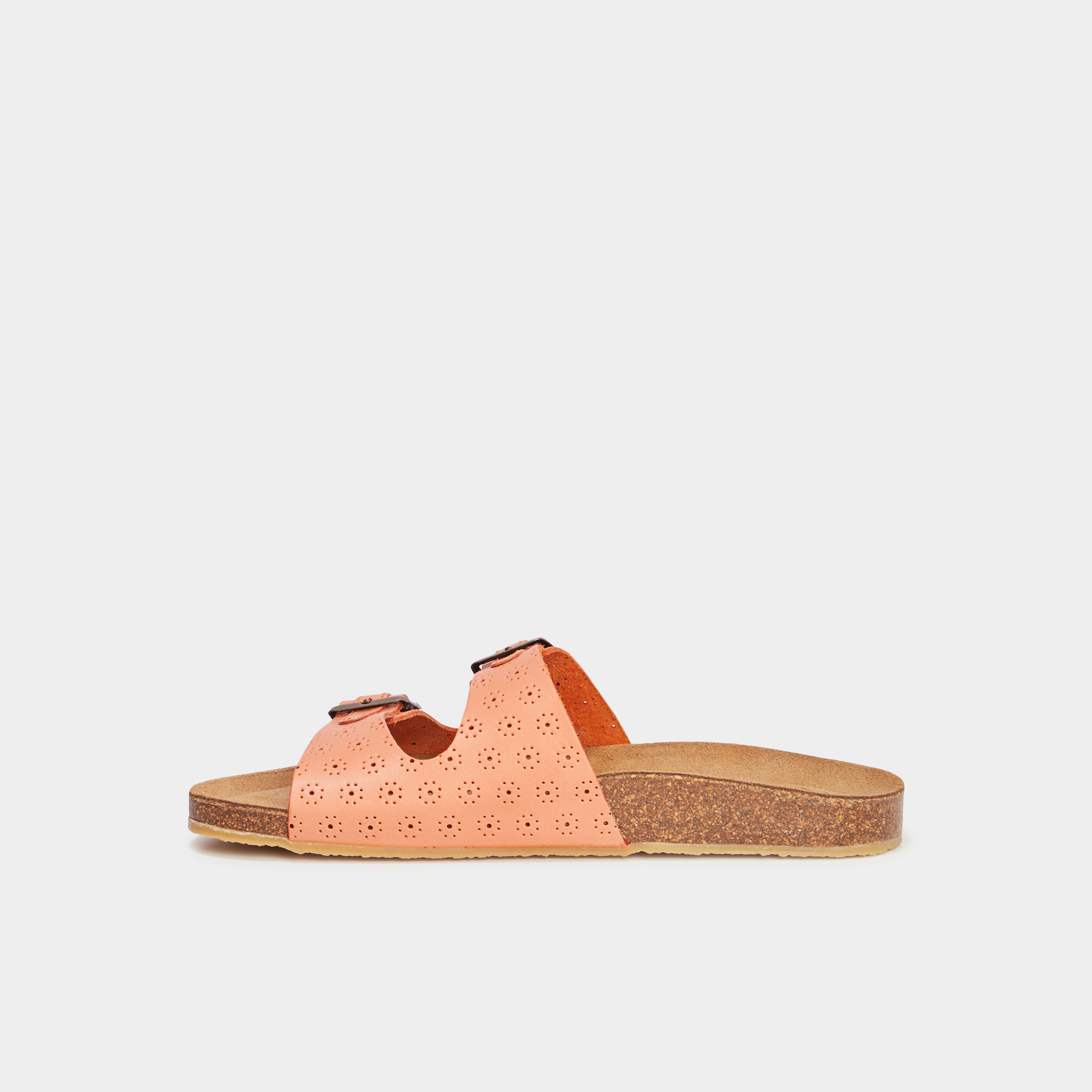mules en cuir kickers ecolog rose femme Mules en cuir Kickers Ecolog rose femme