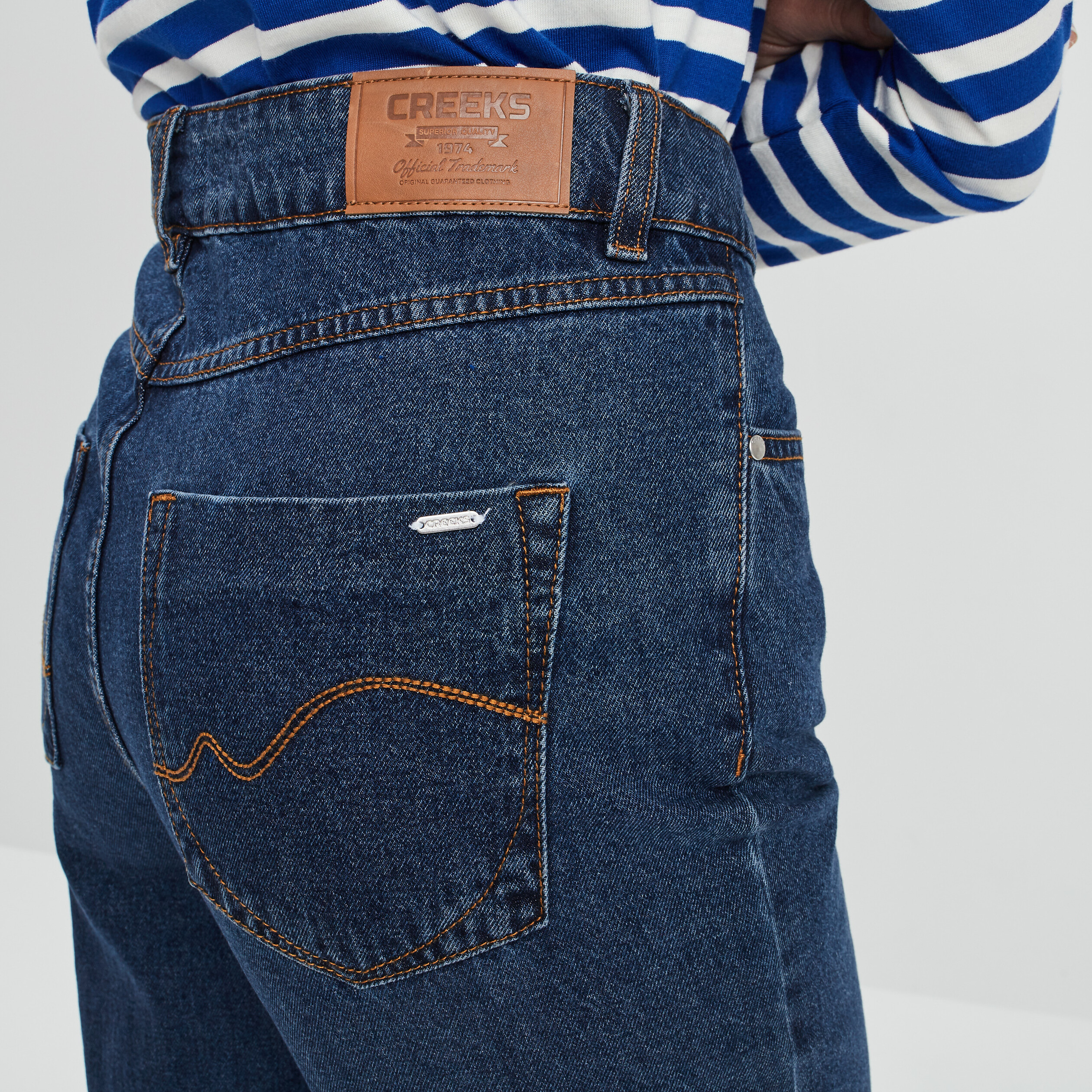 jeans palazzo taille haute denim stone femme Jeans palazzo taille haute denim stone femme