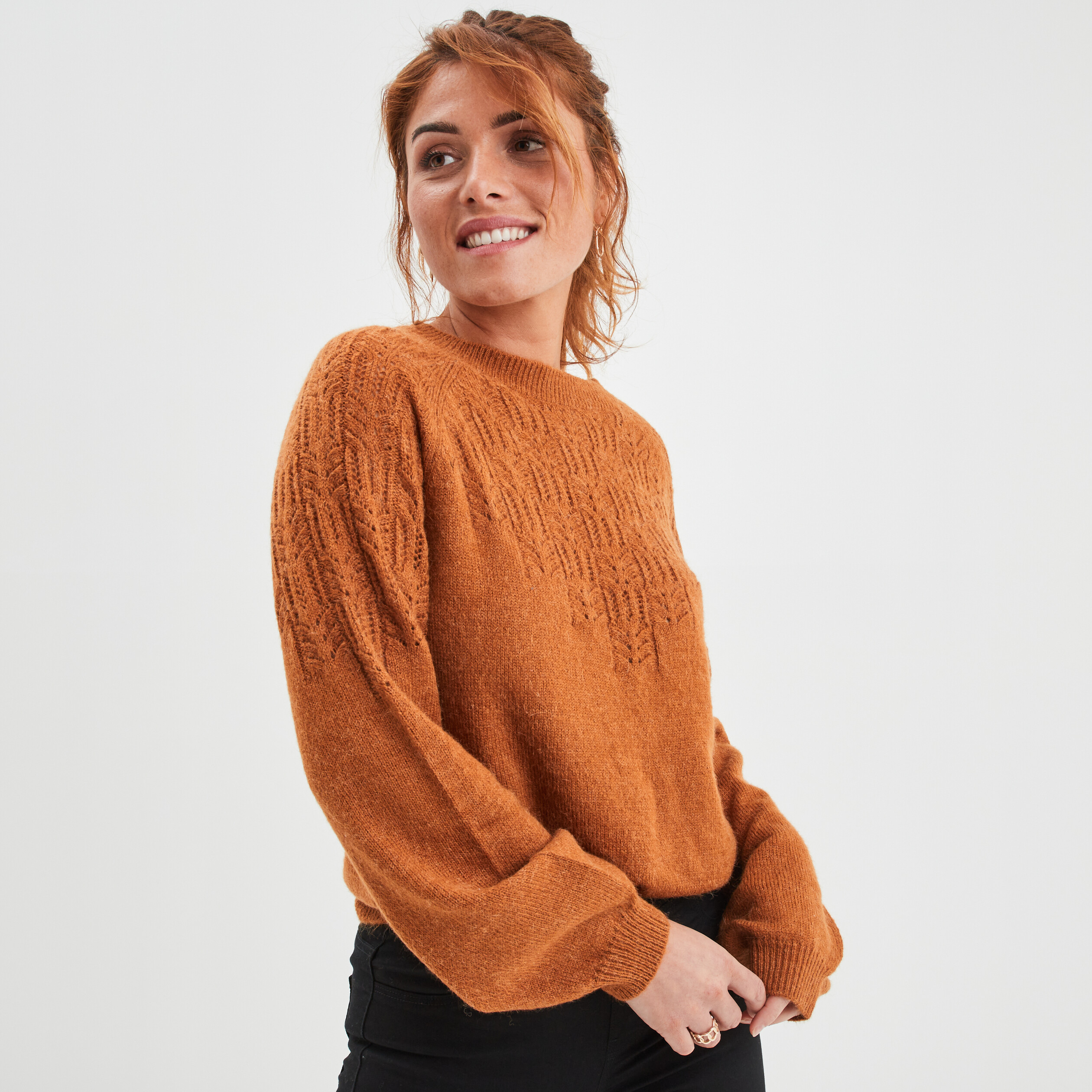 La halle pull femme hotsell