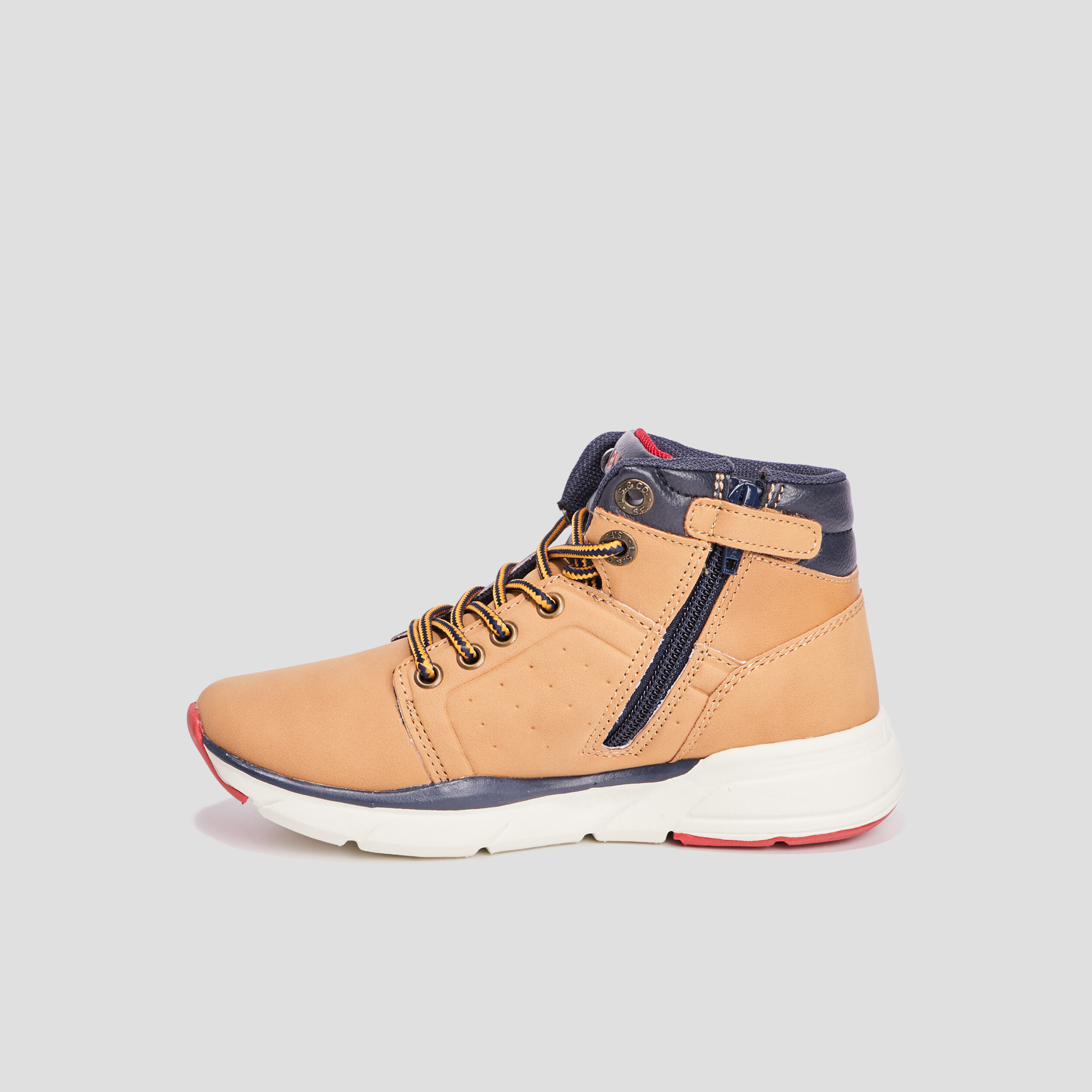 baskets montantes levis camel garcon Baskets montantes Levi's camel garçon