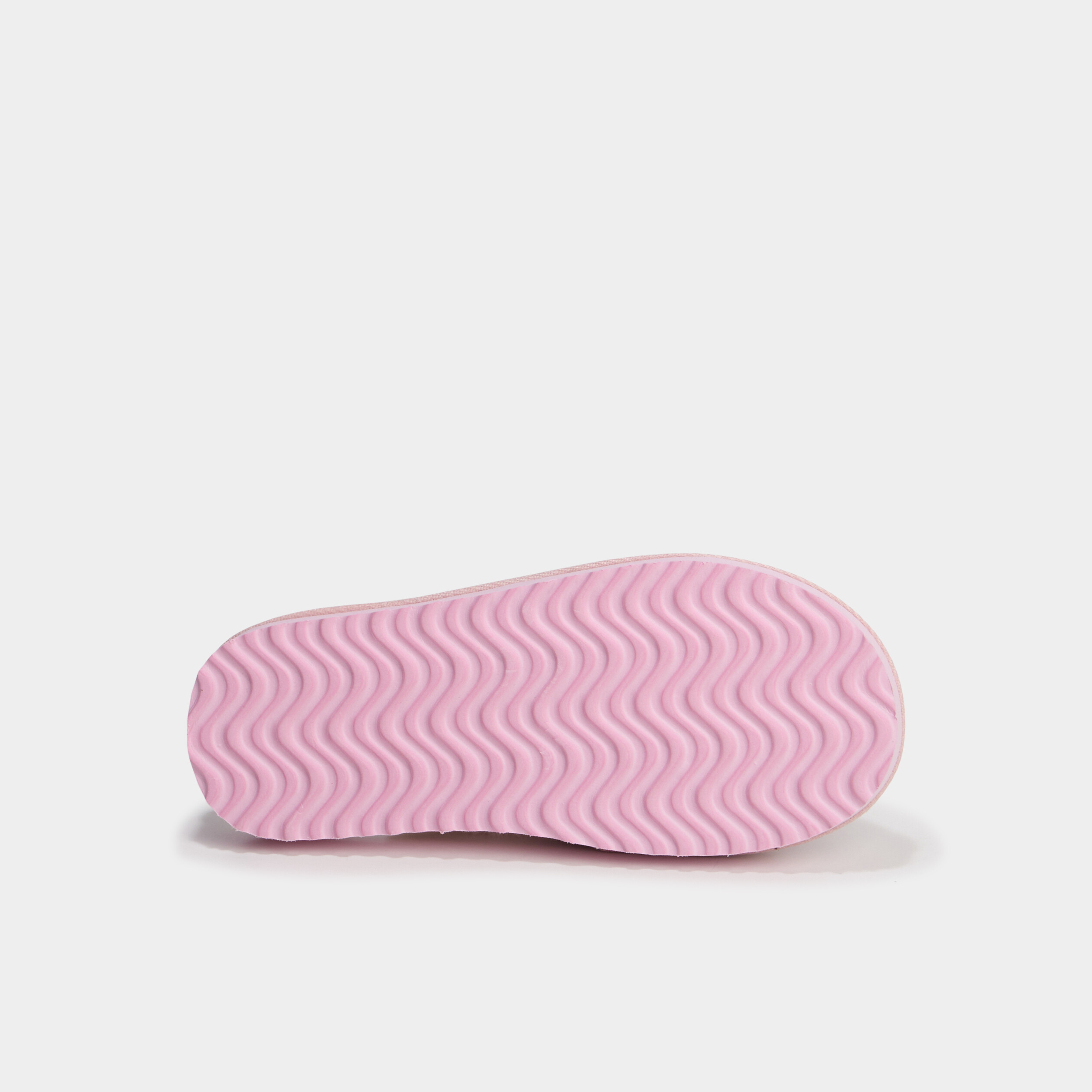 Chaussons mules fourr&eacute;s rose fille