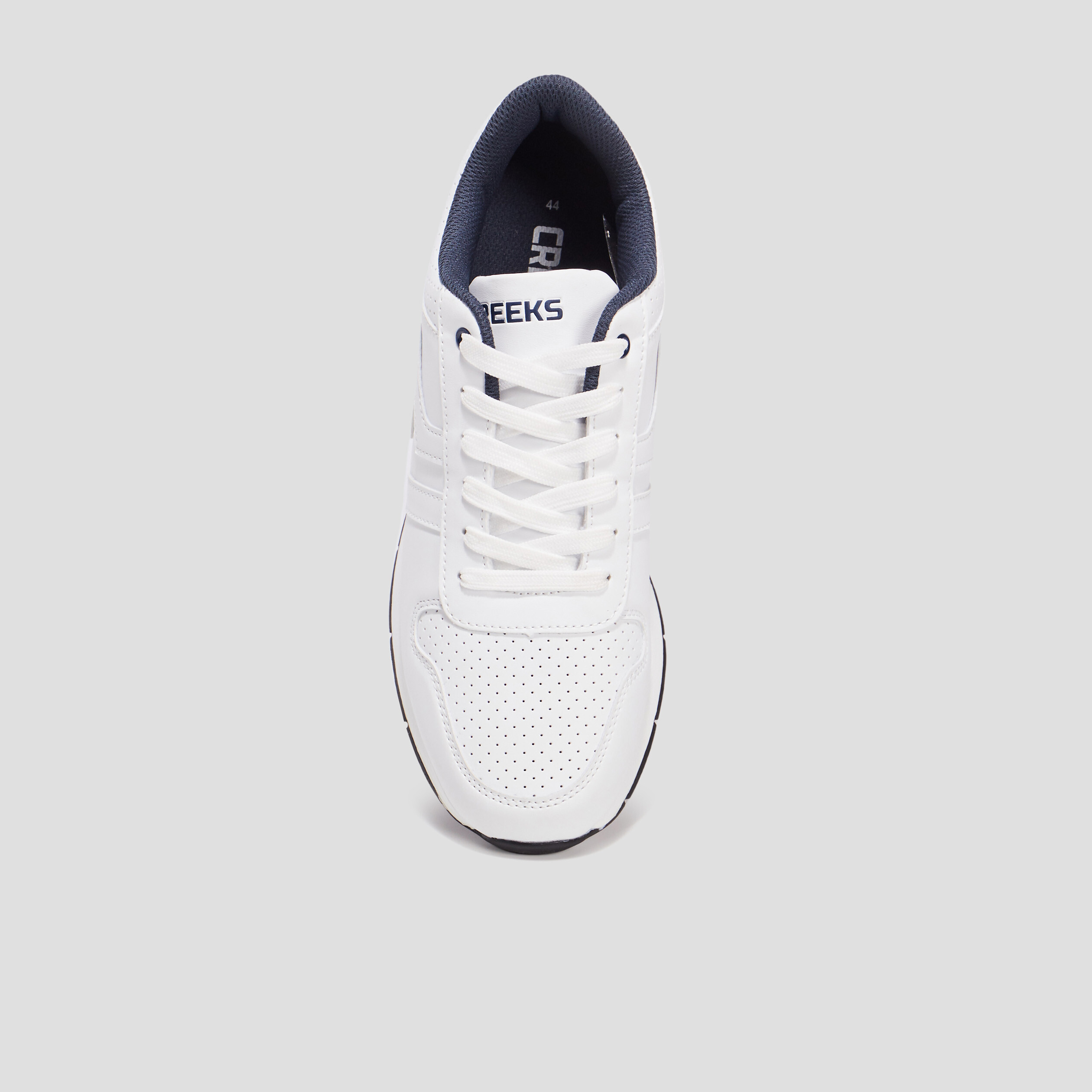 Baskets running à lacets Creeks blanc homme