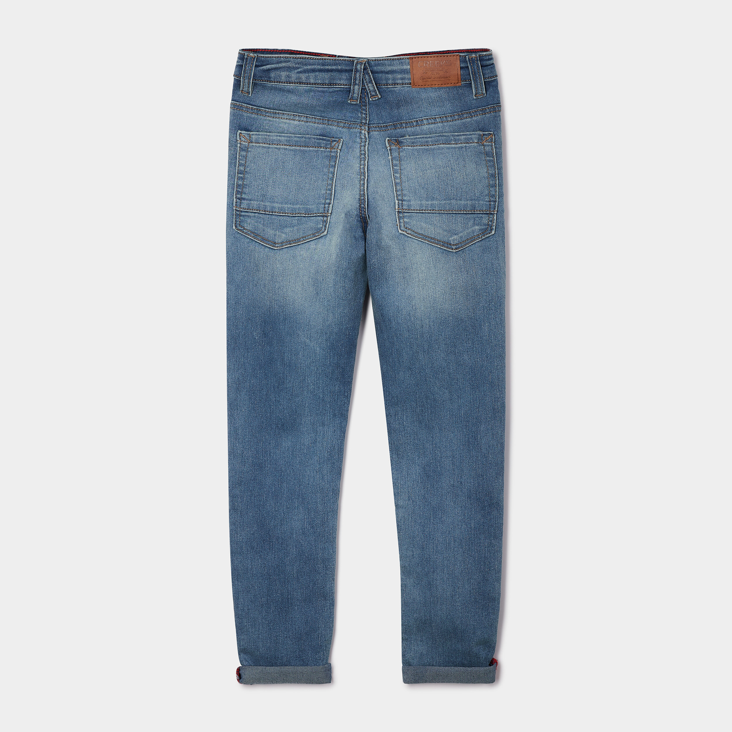 jeans skinny taille ajustable creeks denim double stone garcon Jeans skinny taille ajustable Creeks denim double stone garçon