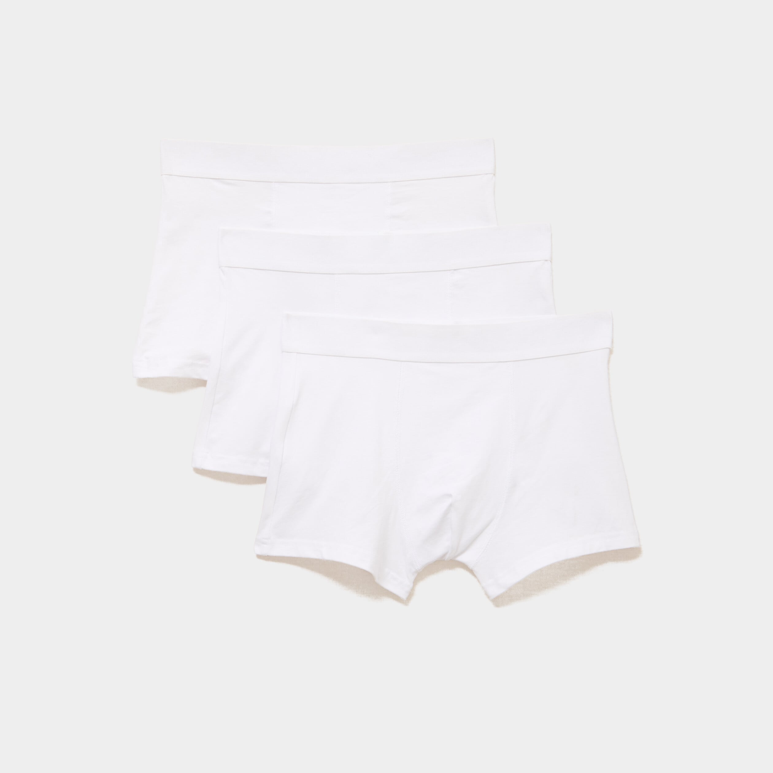 Lot 3 boxers blanc homme
