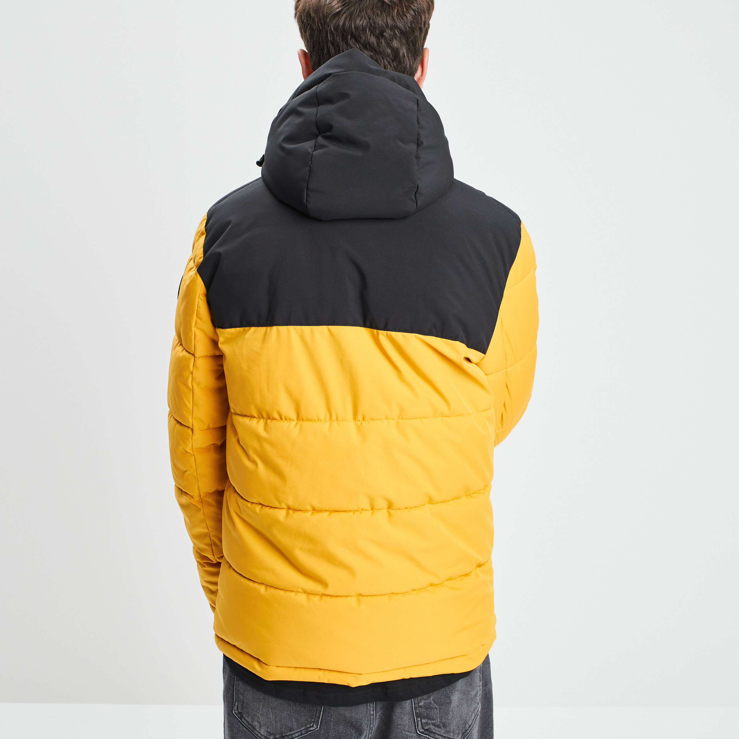 Doudoune jaune online moutarde homme