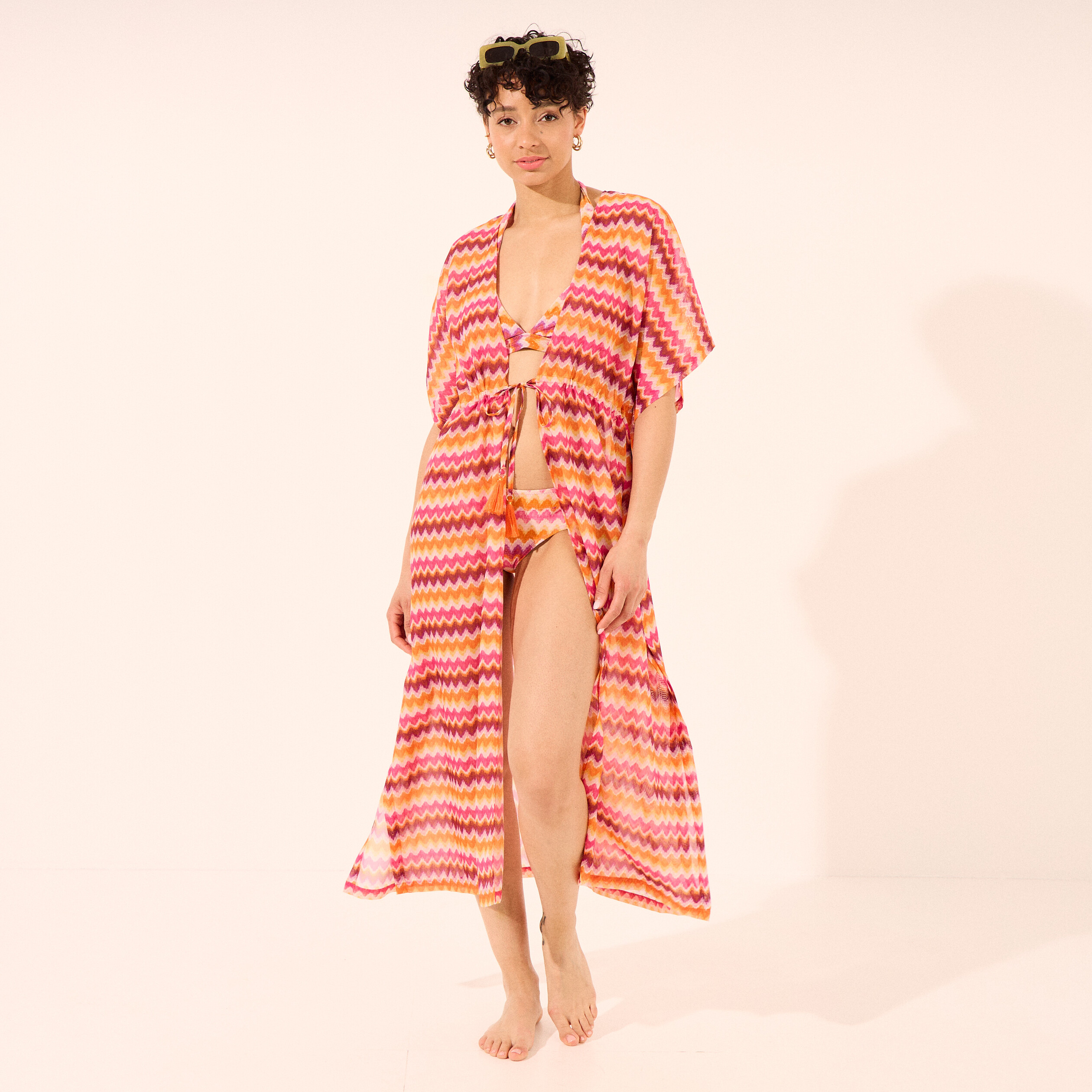 robe de plage longue multicolore femme Robe de plage longue multicolore femme
