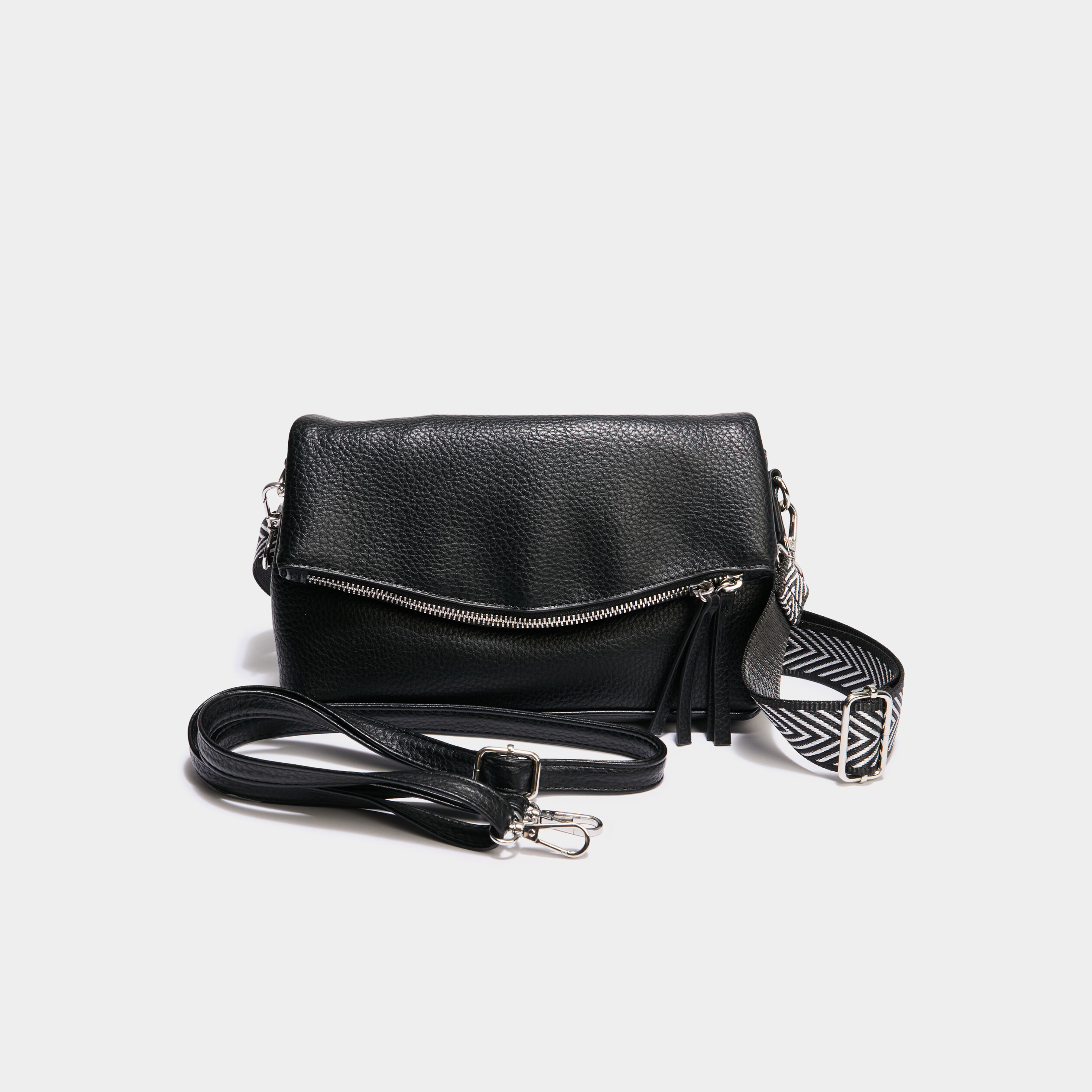 sac avec bandouliere amovible noir femme Sac avec bandoulière amovible noir femme