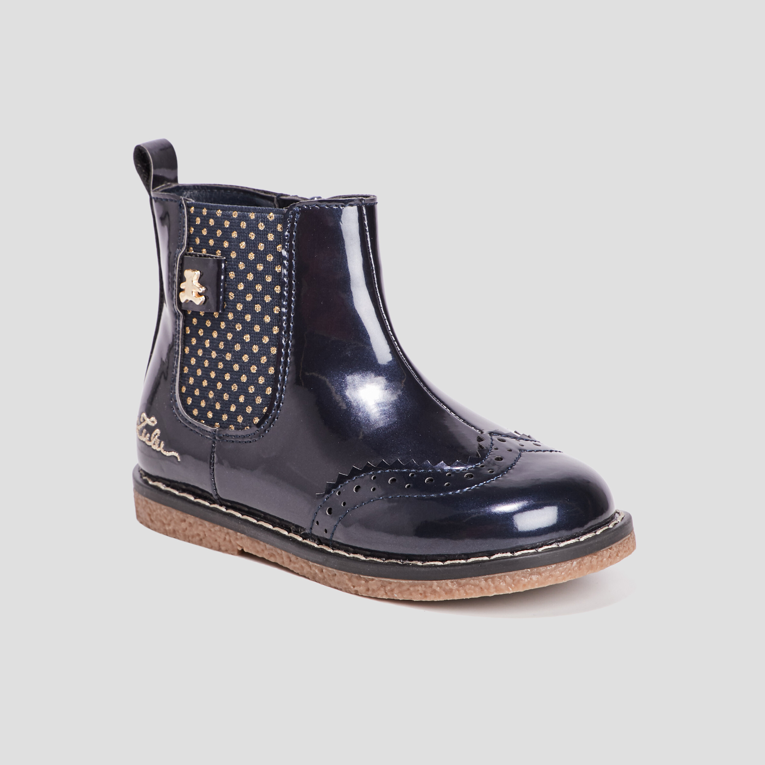 bottines lulucastagnette bleu marine fille Bottines LuluCastagnette bleu marine fille