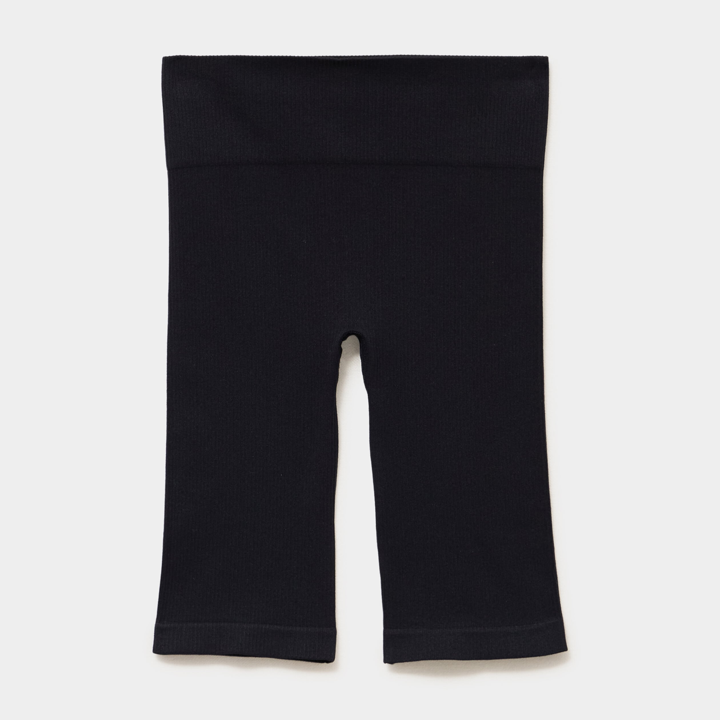 Short cycliste de sport c&ocirc;tel&eacute; stretch noir femme