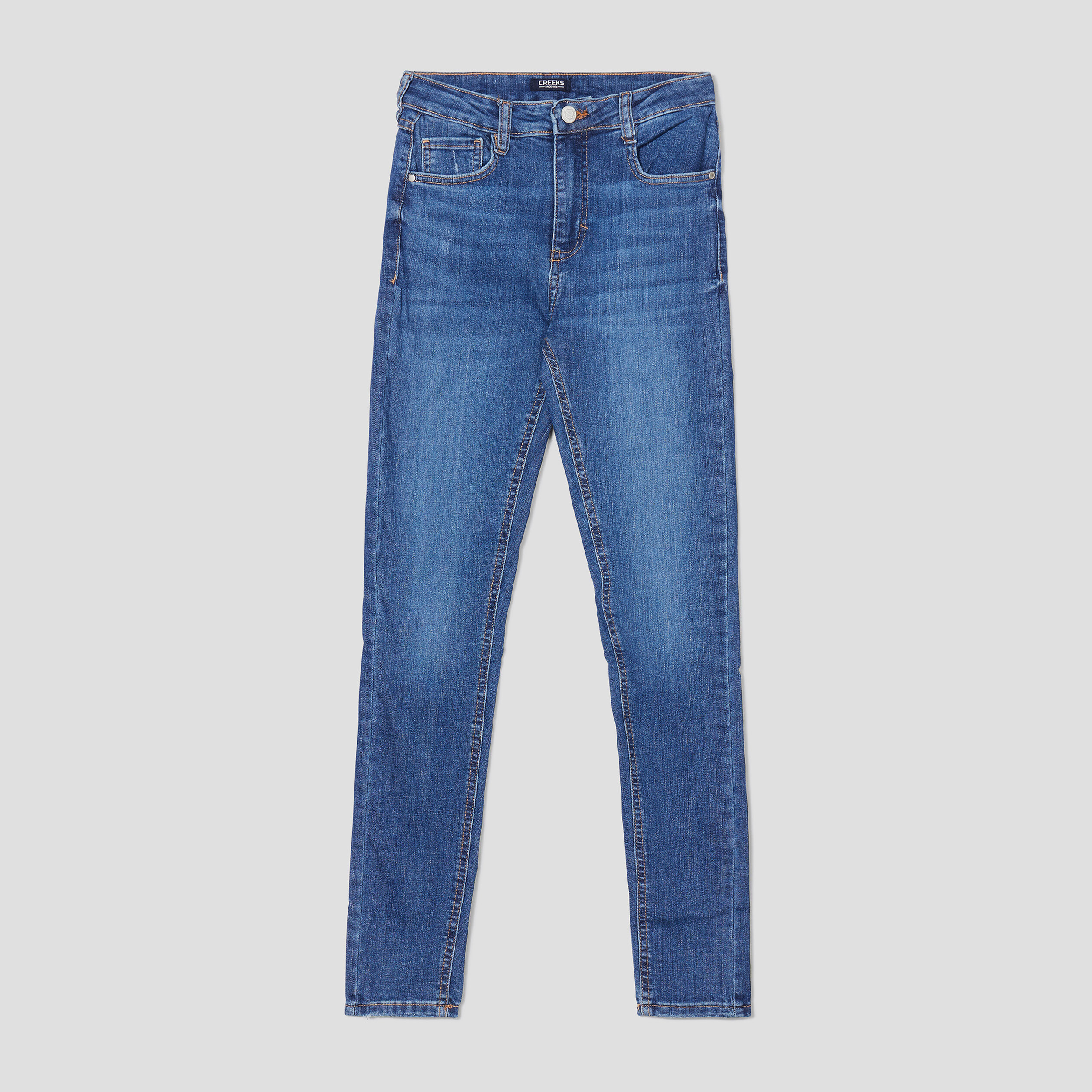 jeans skinny taille haute denim stone femme Jeans skinny taille haute denim stone femme