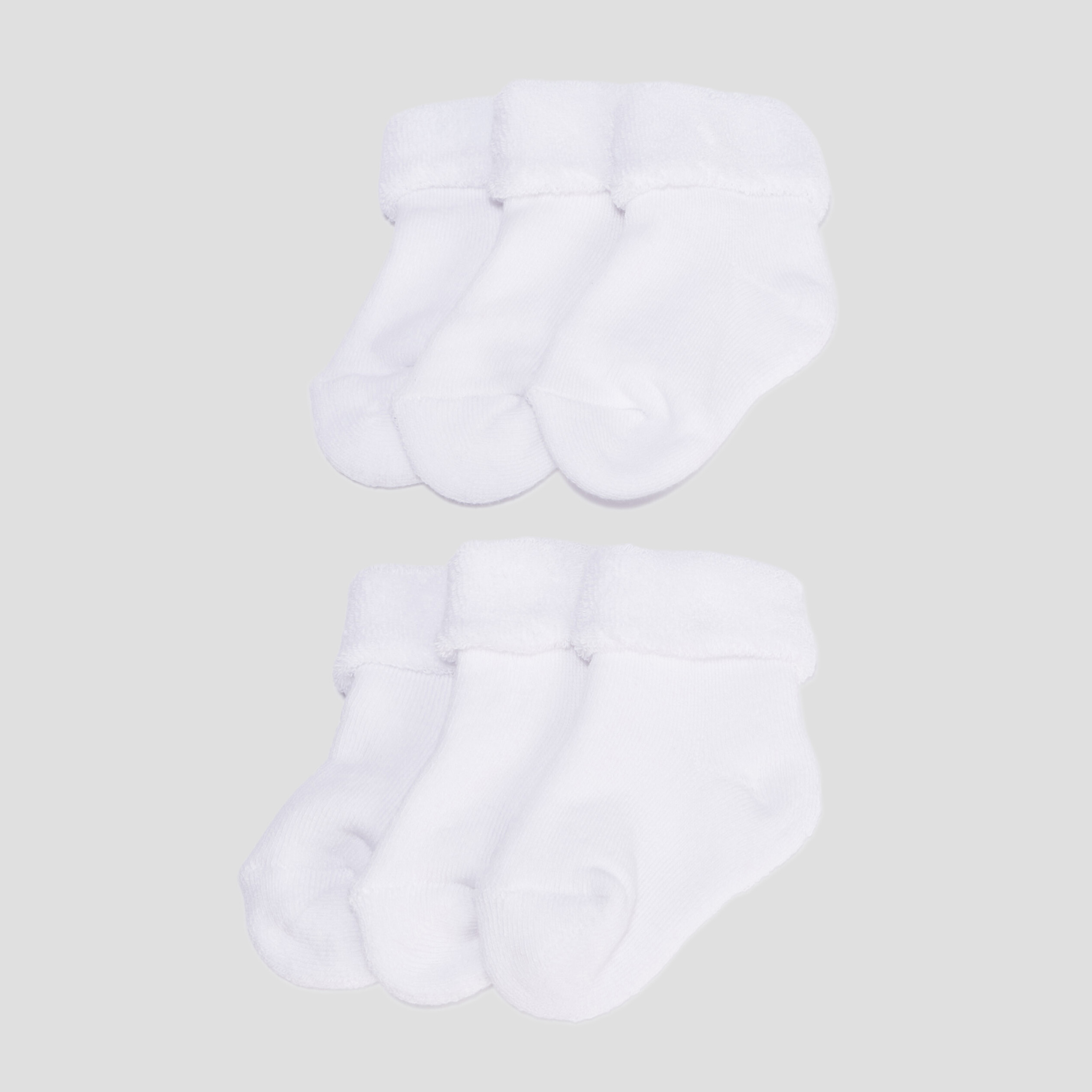 lot 3 paires chaussettes blanc mixte Lot 3 paires chaussettes blanc mixte