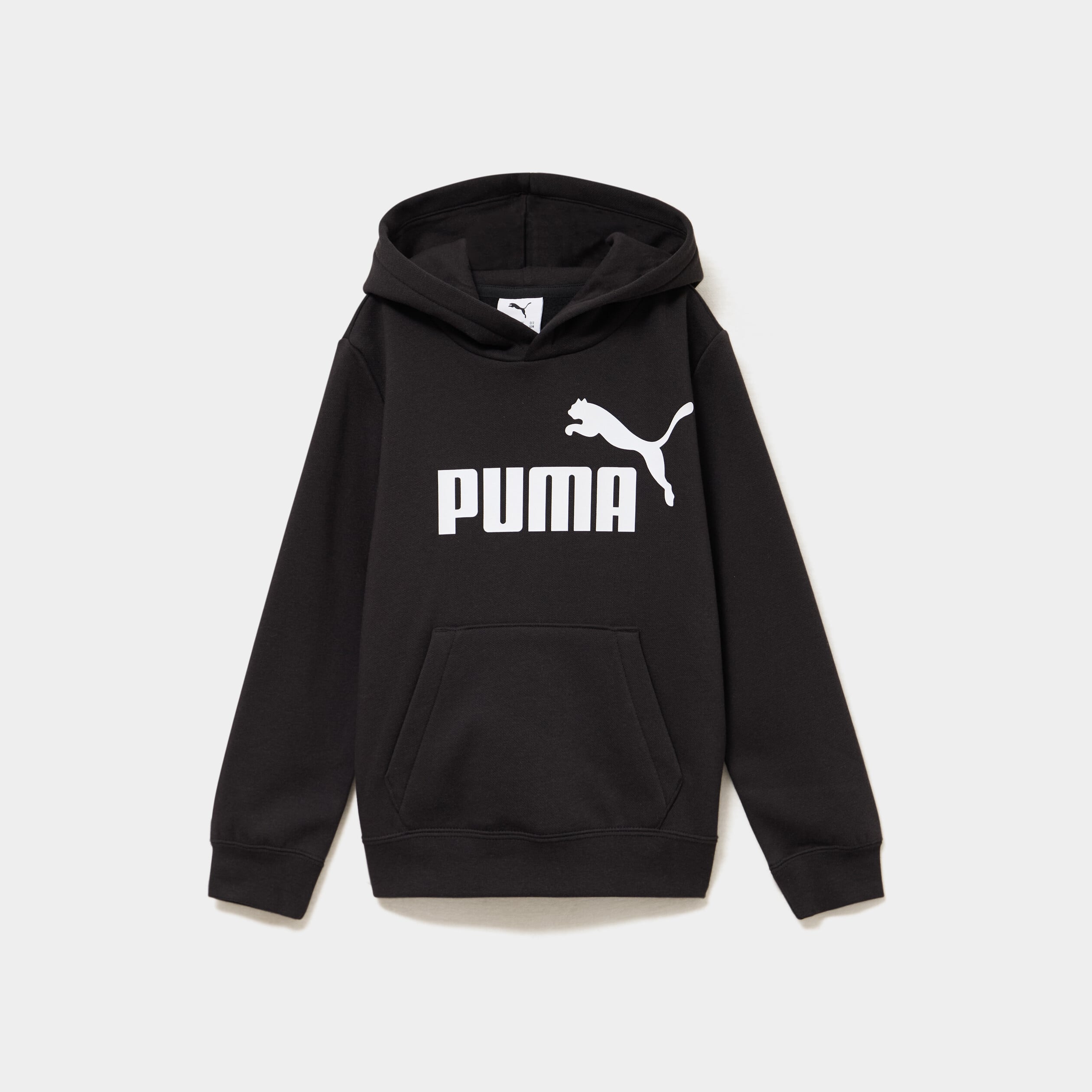Sweat hoodie 1 poche Puma noir gar&ccedil;on