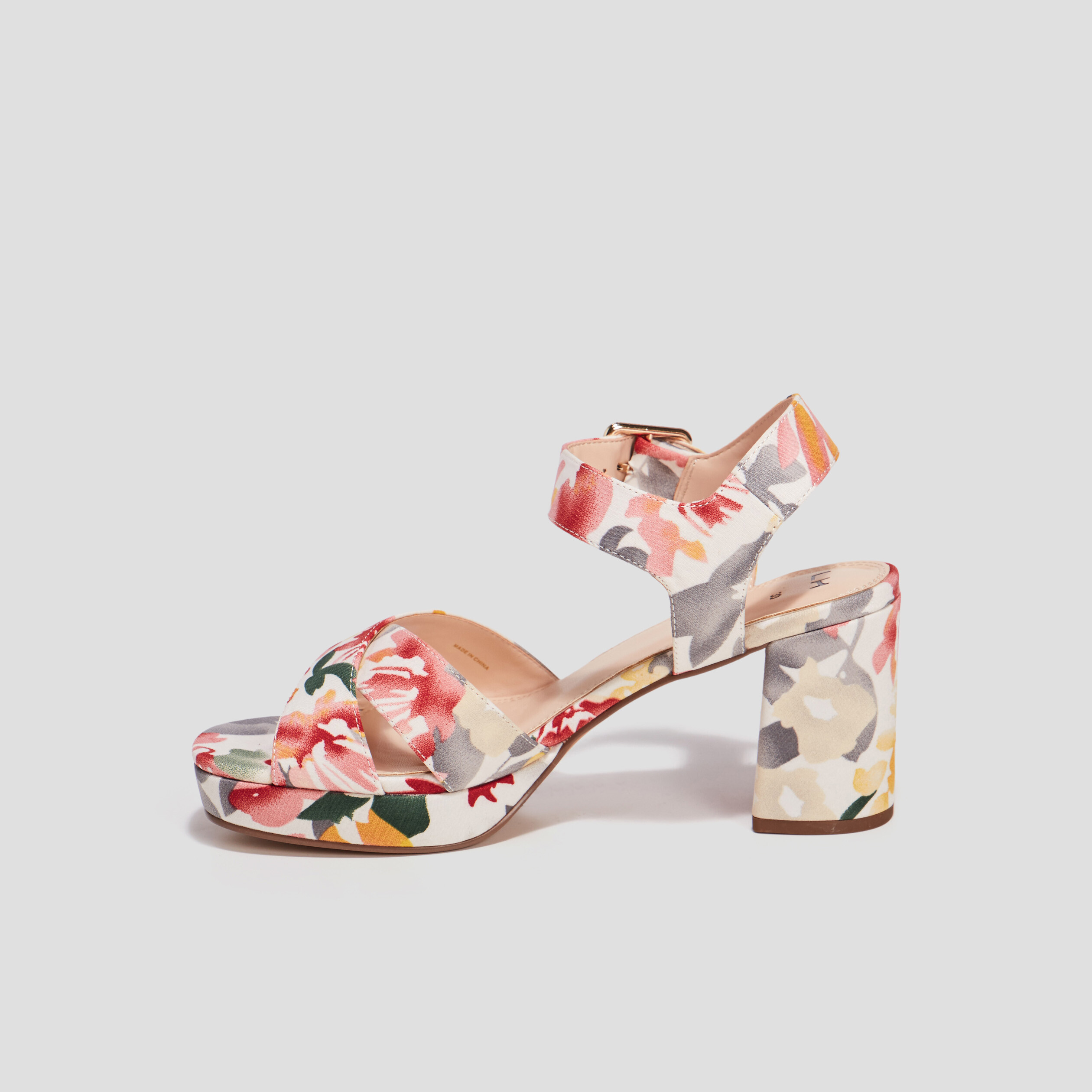 sandales a talons multicolore femme Sandales à talons multicolore femme