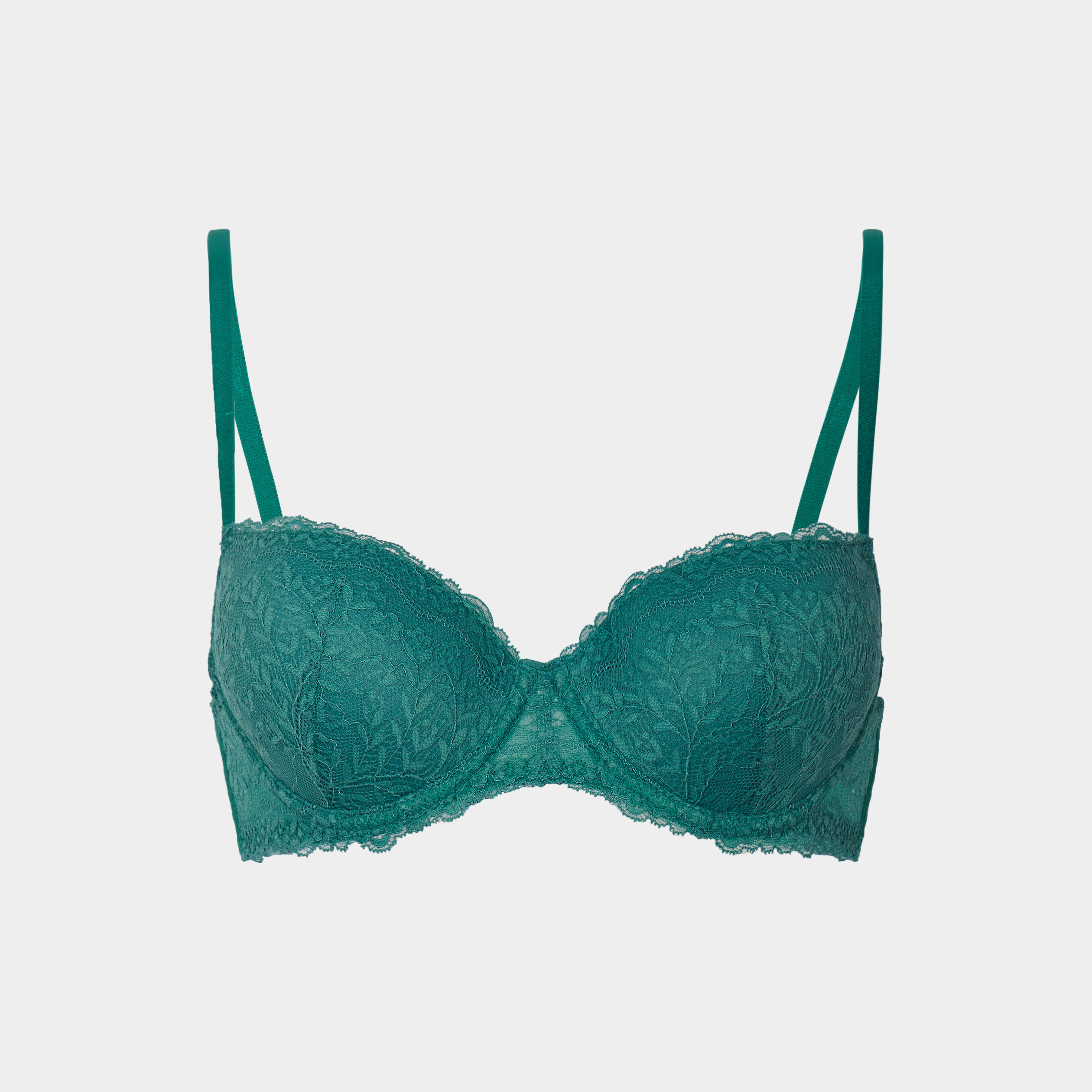 soutien gorge corbeille micro dentelle vert menthe femme Soutien-gorge corbeille micro dentelle vert menthe femme