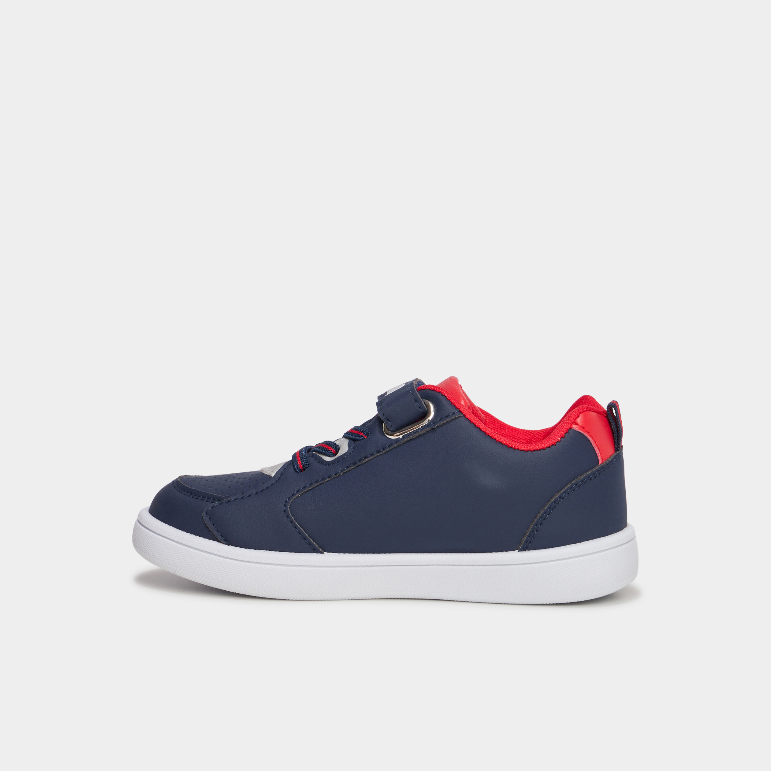 Tennis basses à scratchs Spider-Man bleu marine garçon