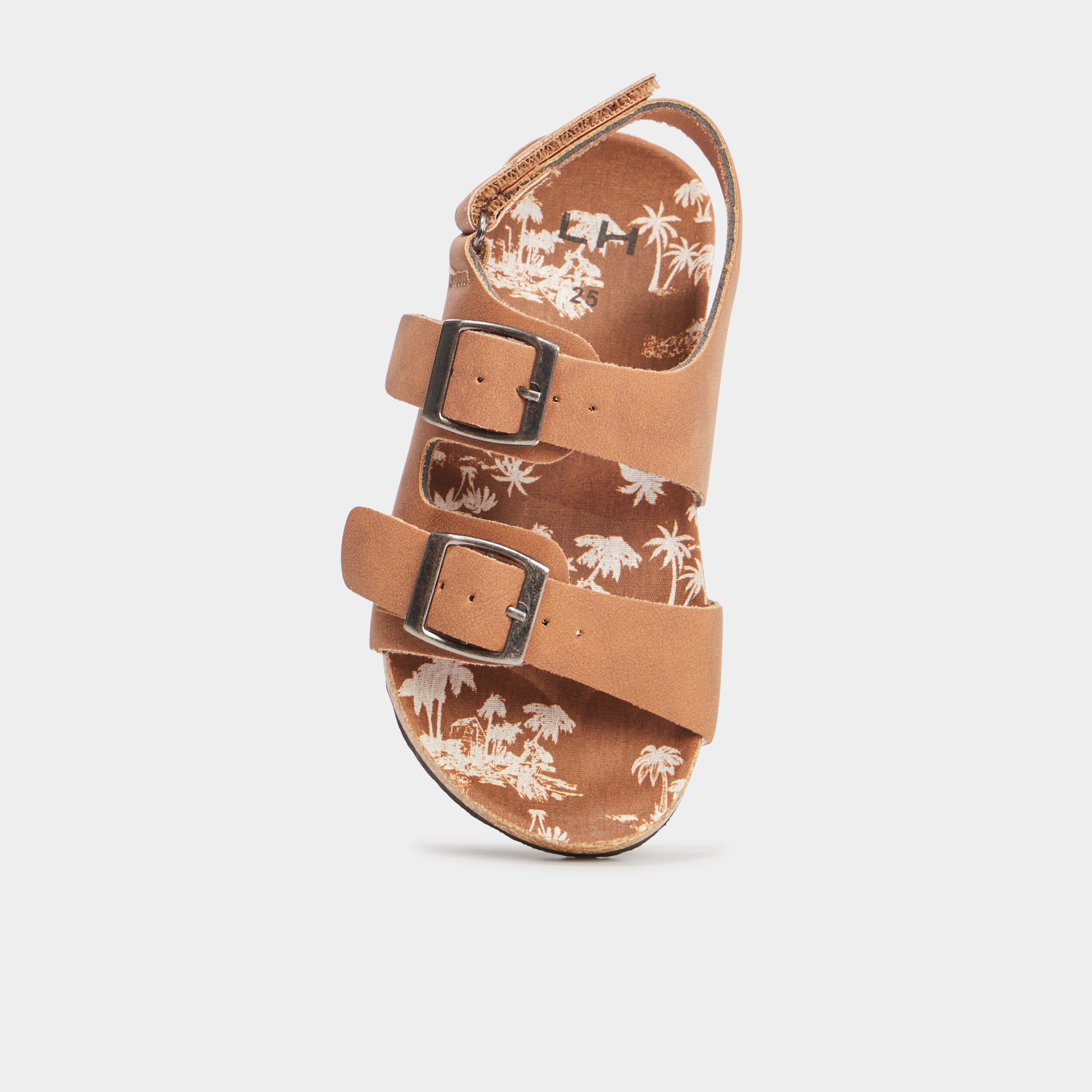 Sandales marron clair gar&ccedil;on