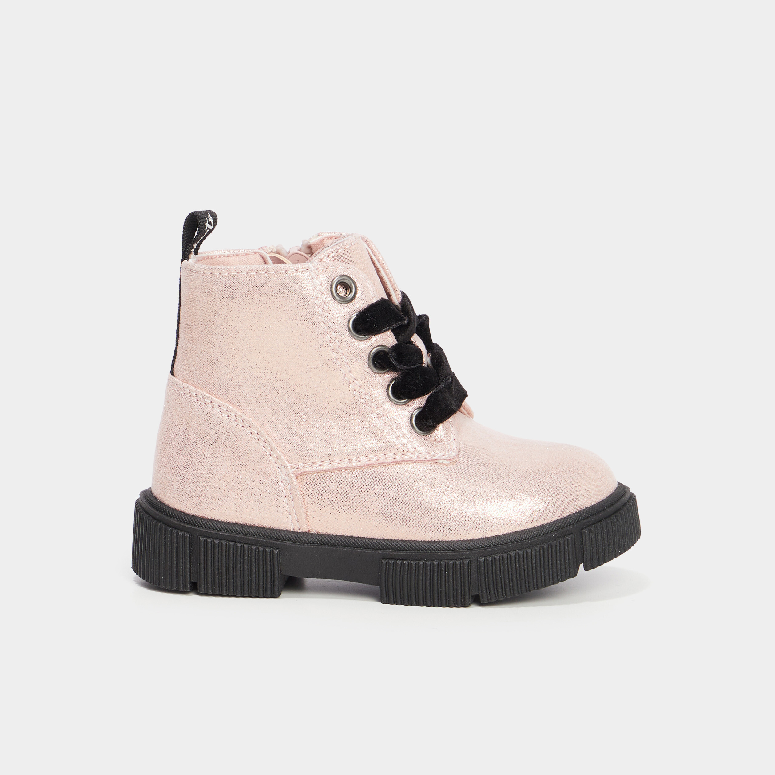 bottines a paillettes liberto rose bebef Bottines à paillettes Liberto rose bébé fille
