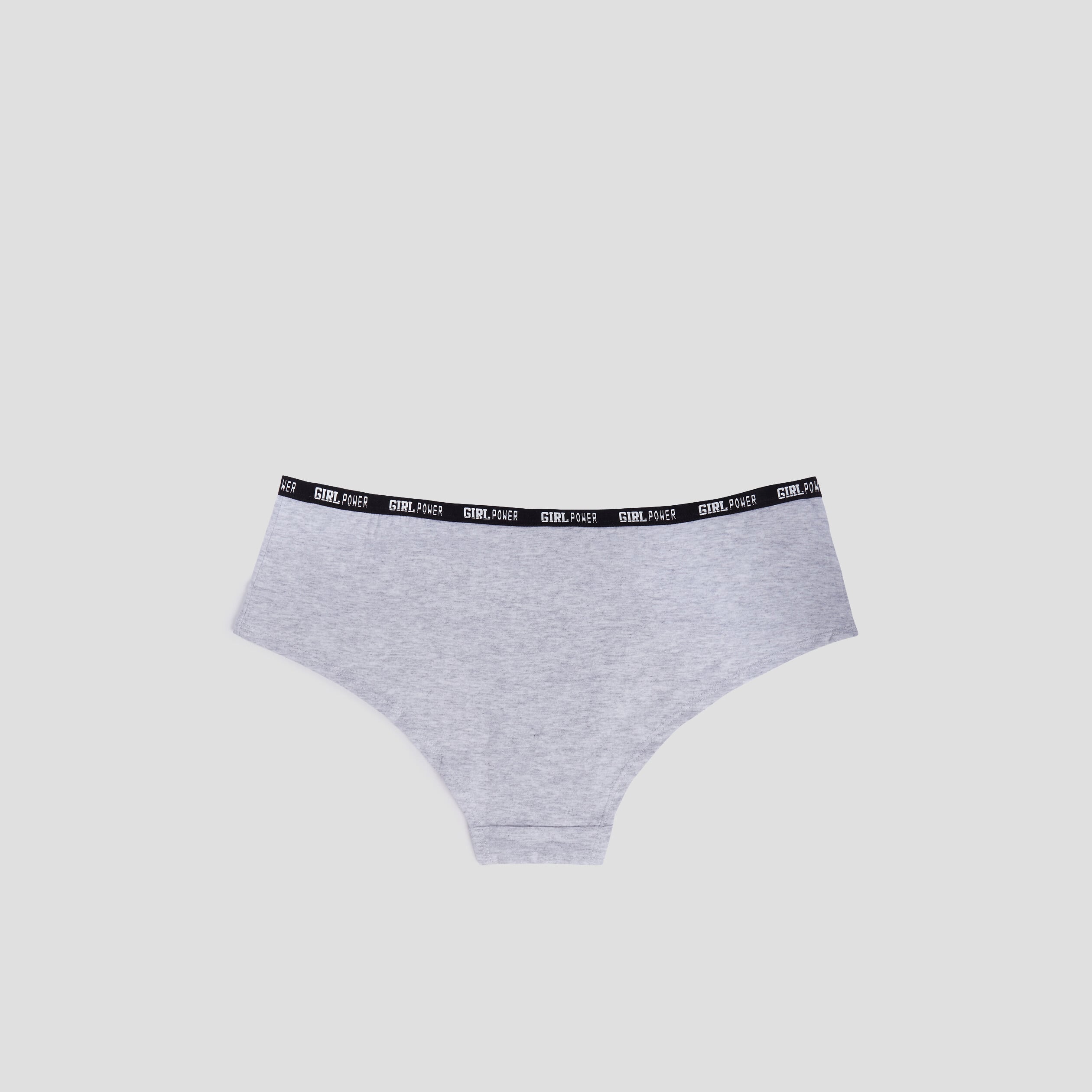 Lot 3 shortys en coton noir femme
