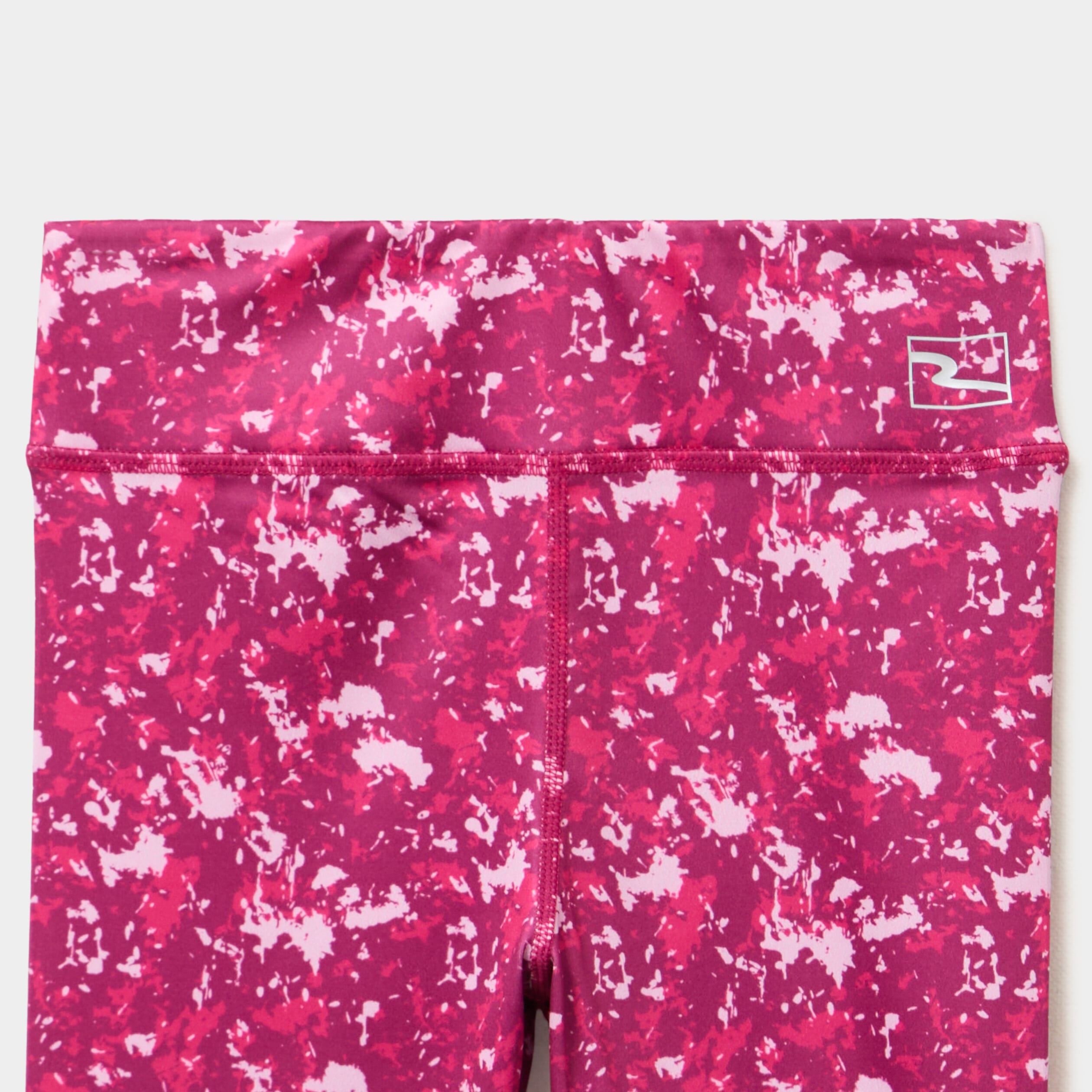 Legging de sport ajust&eacute; prune fille