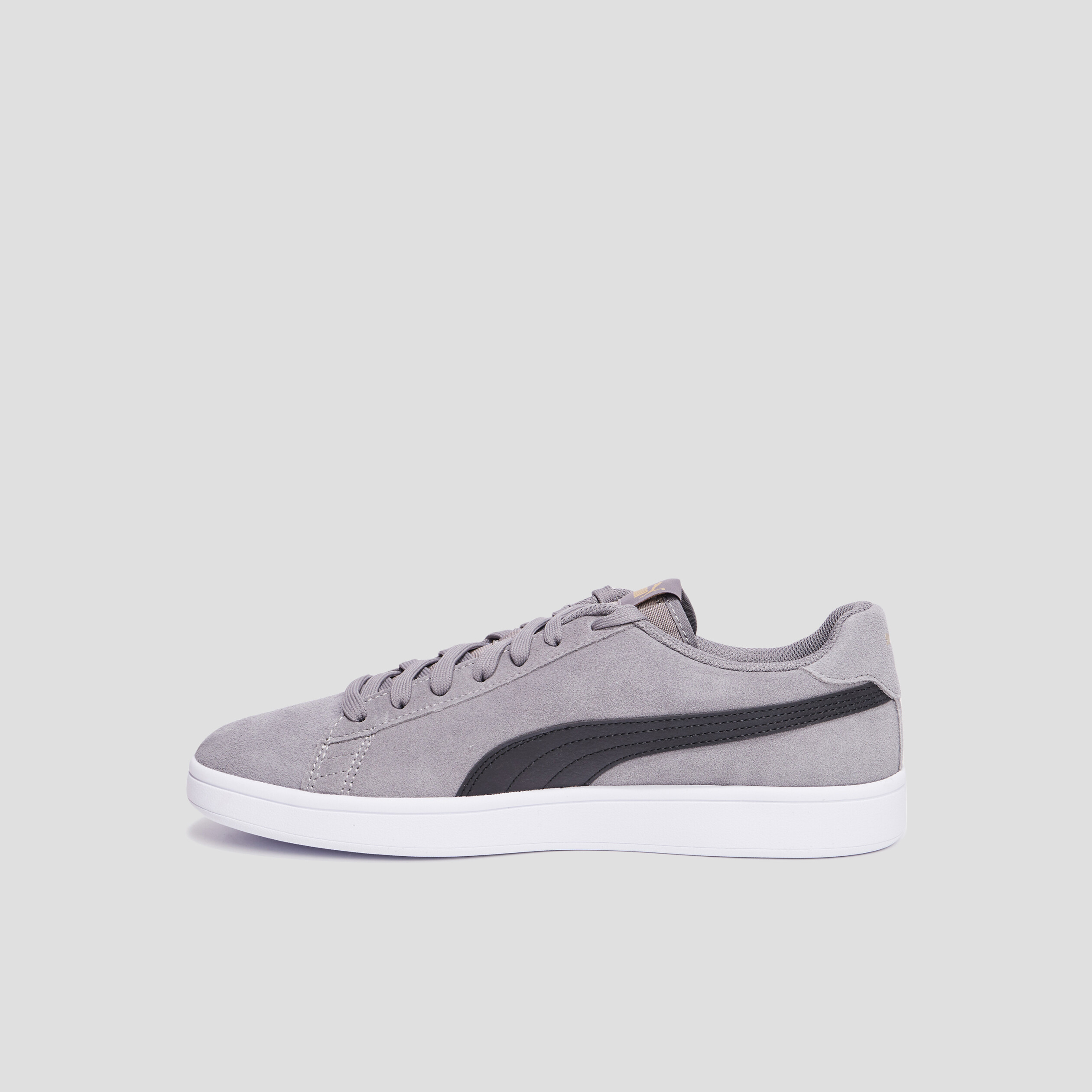 Tennis basses en cuir Puma Smash gris homme