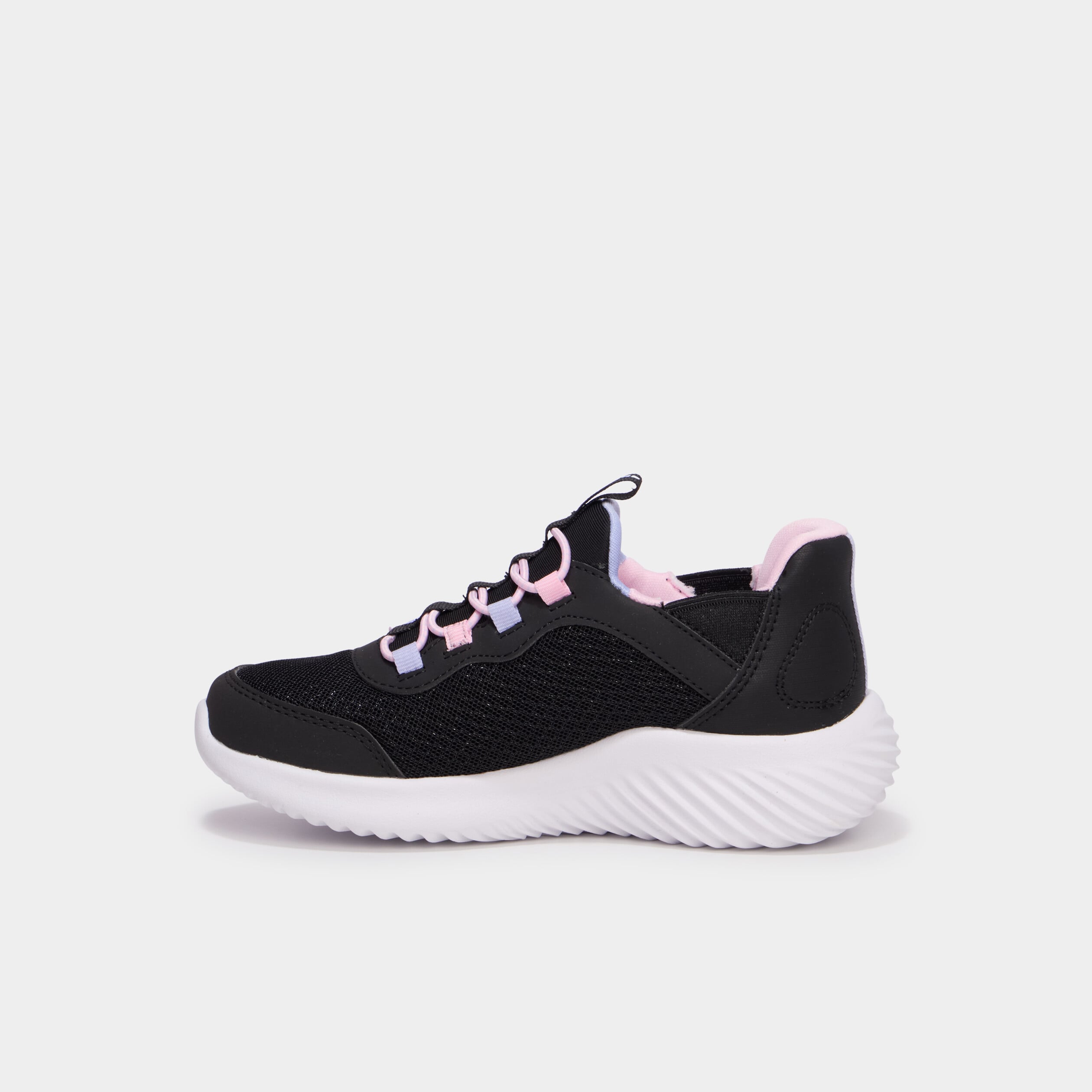 Baskets running Slip-ins &agrave; bout rond noir fille