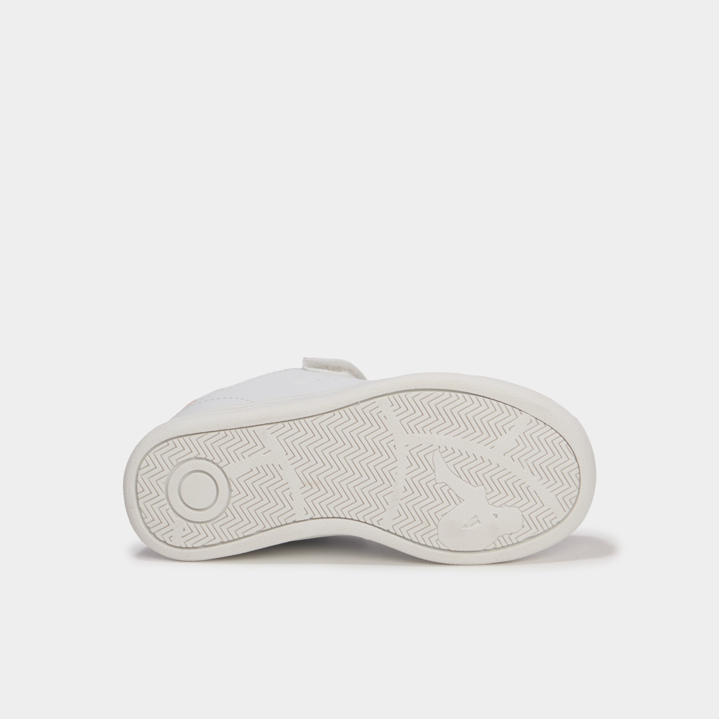 Tennis basses &agrave; scratchs Kappa FENIT rose pastel fille