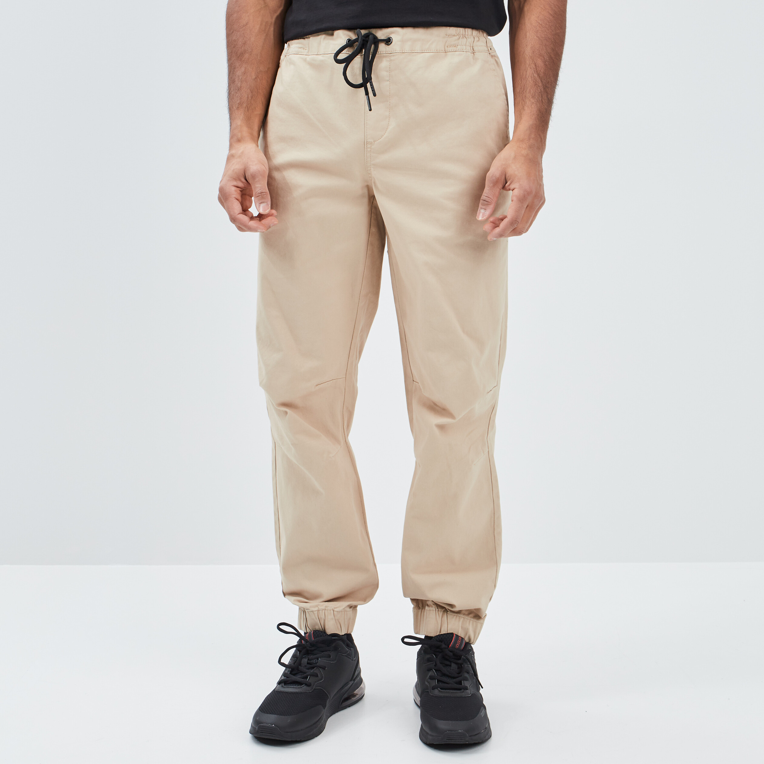 Pantalon jogpant sable homme