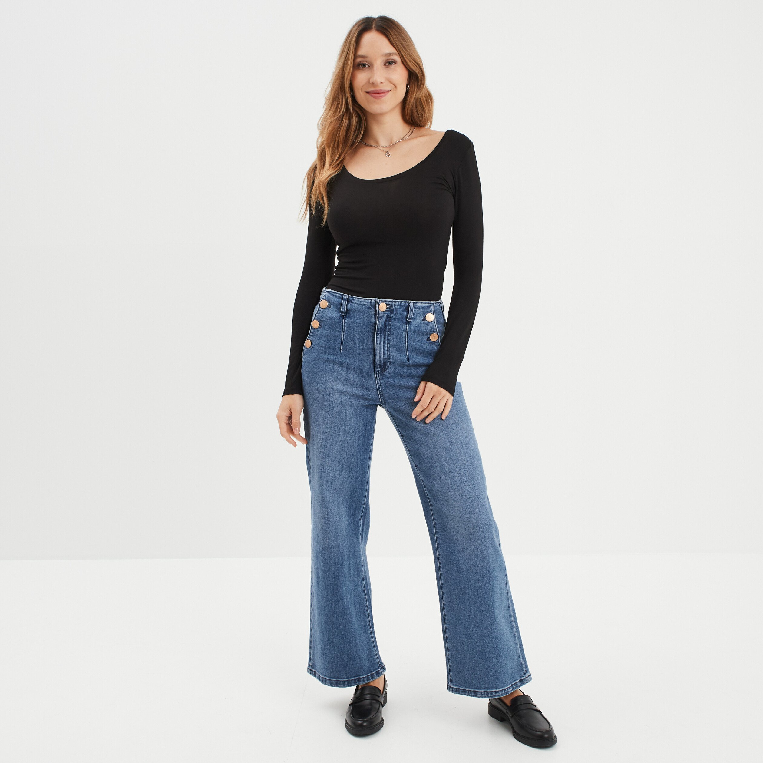 t shirt thermique ajuste manches longues noir femme T-shirt thermique ajusté manches longues noir femme