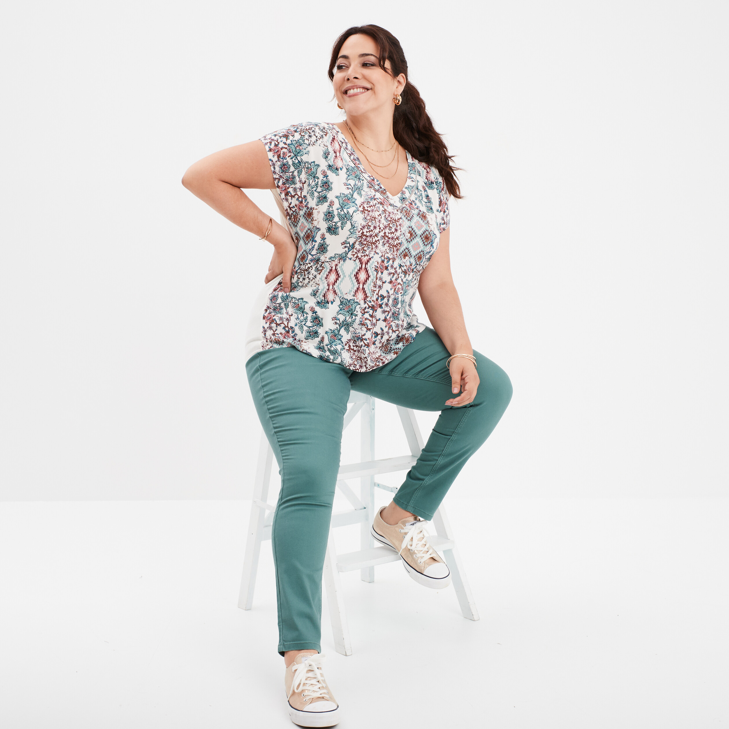 Jegging grande taille sale