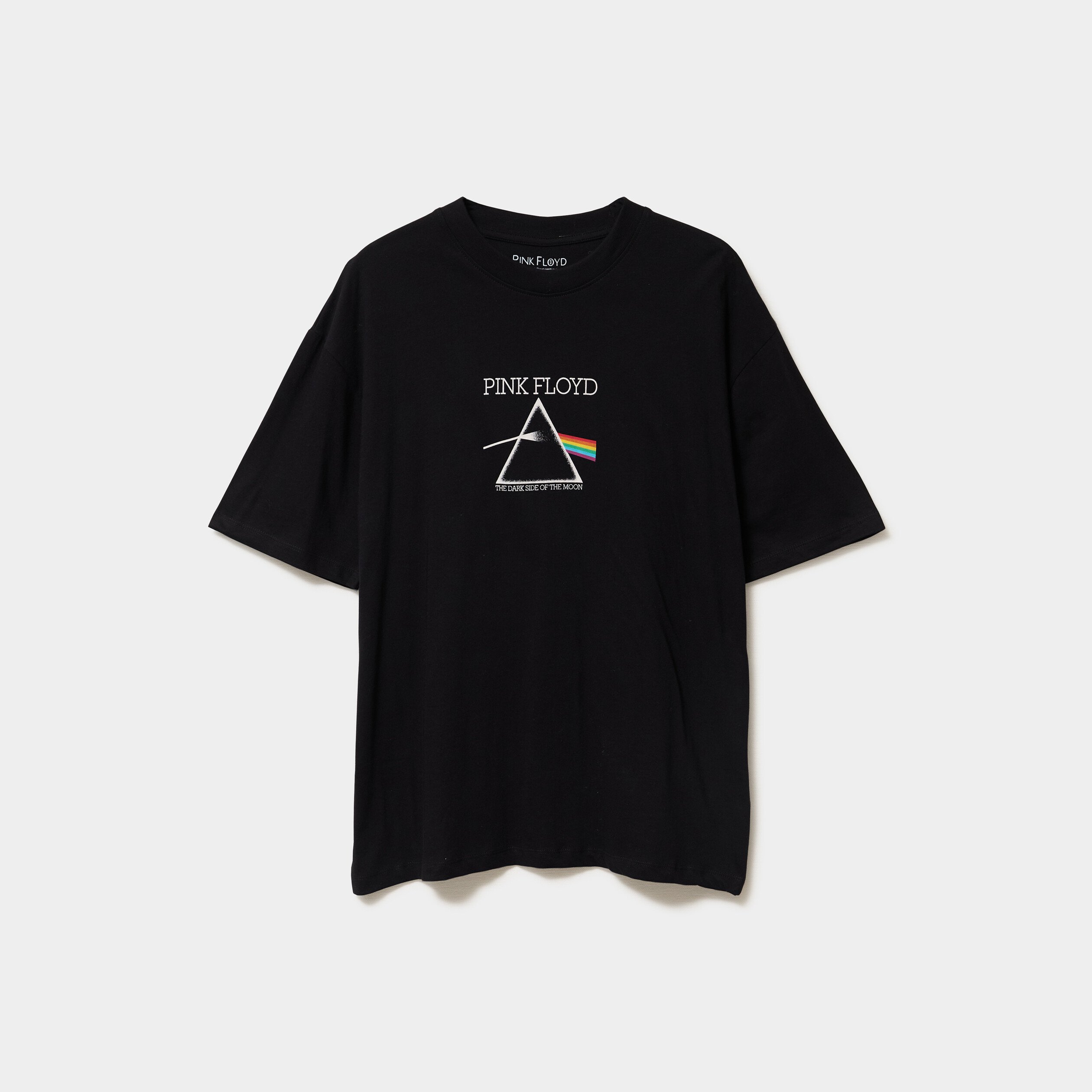 t shirt manches courtes coton pink floyd noir homme T-shirt manches courtes coton Pink Floyd noir homme