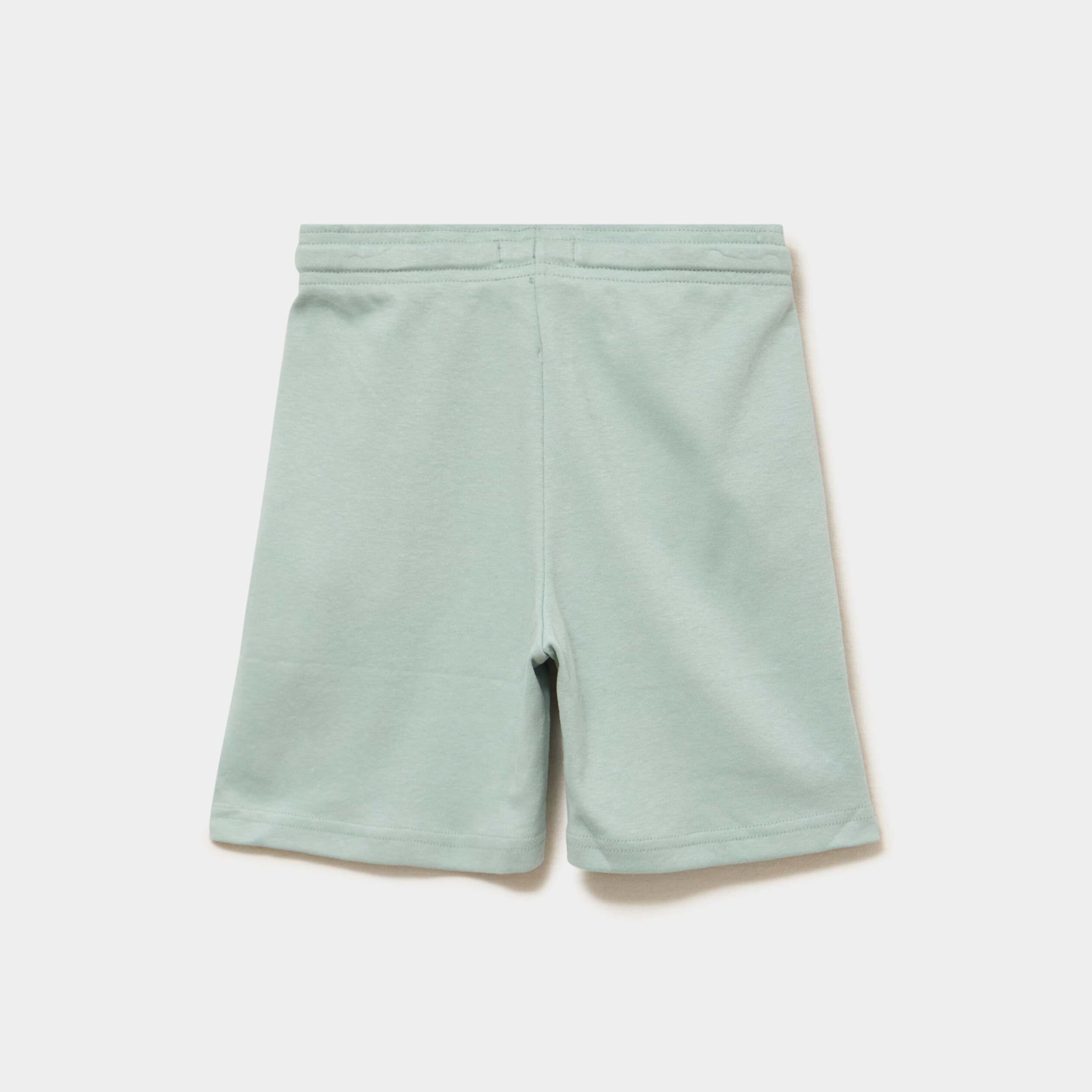 Short jogging droit taille &eacute;lastiqu&eacute;e vert pastel gar&ccedil;on