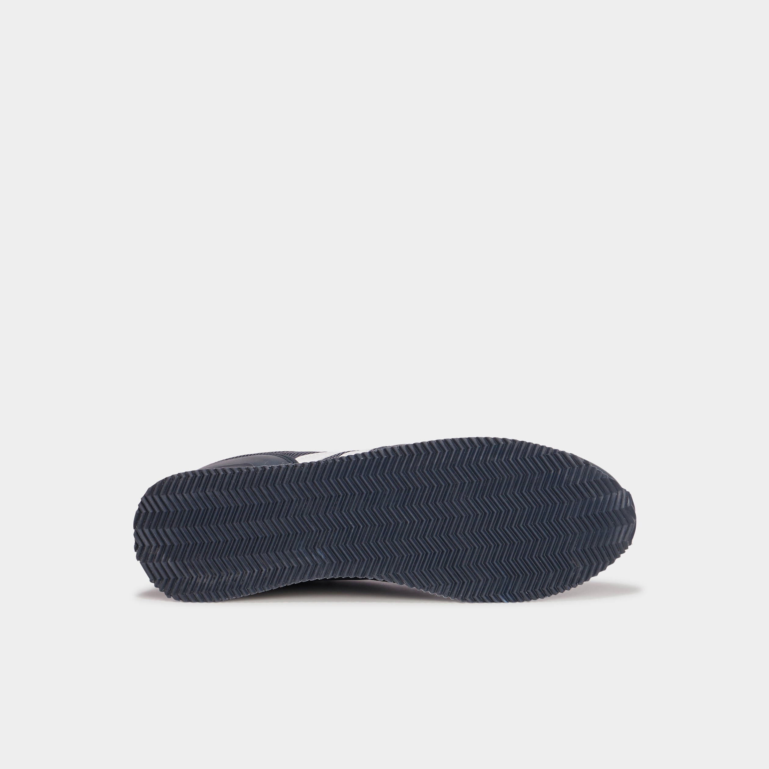 Chaussures running &agrave; lacets bleu fonc&eacute; homme