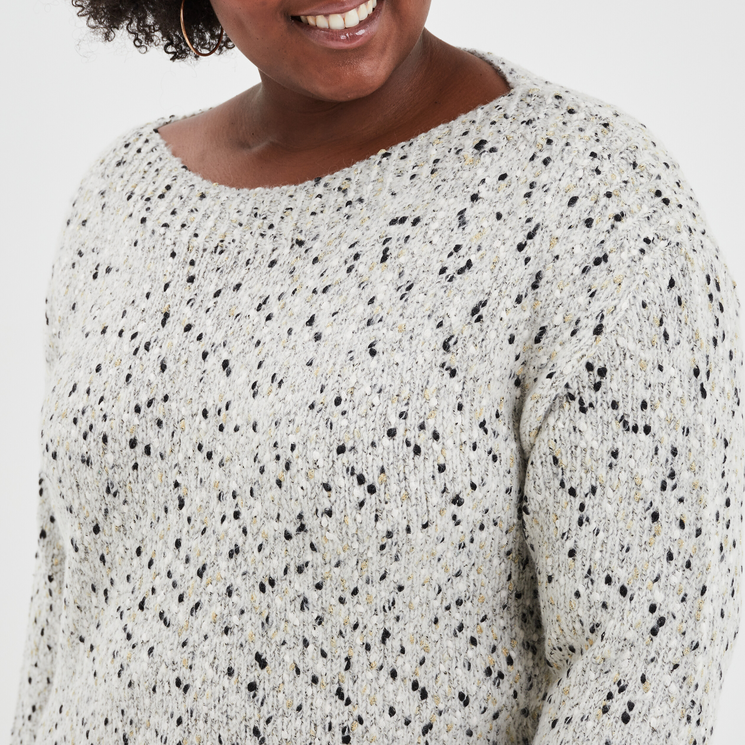 pull col bateau blanc femmegt Pull col bateau blanc femme grande taille