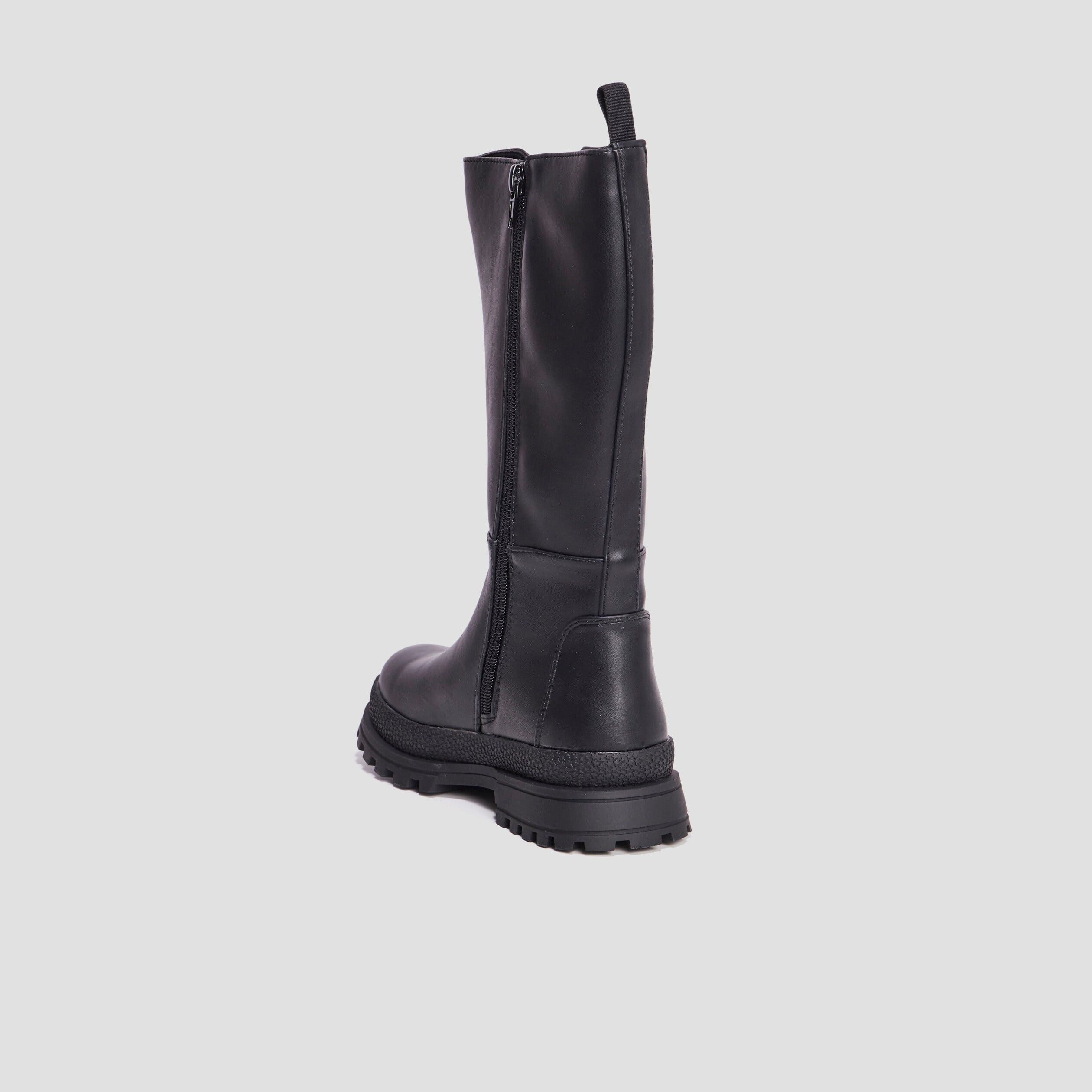Bottes crant&eacute;es noir fille