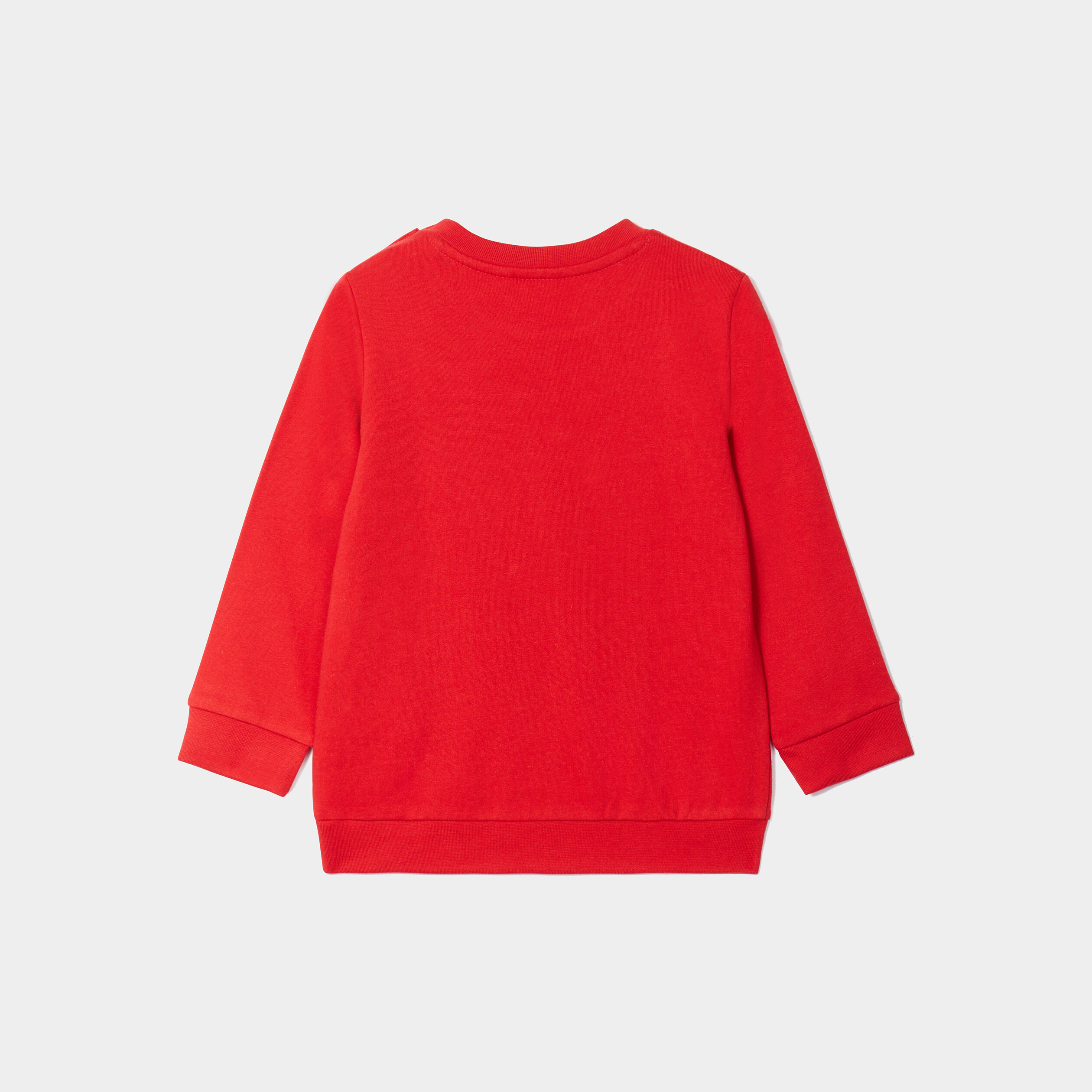 Sweat coton manches longues Marvel rouge bébé garçon