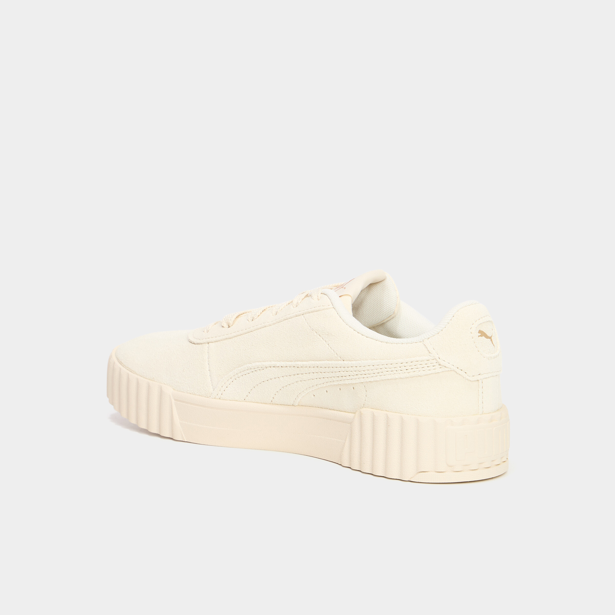 Tennis basses en cuir Puma Carina 3.0 sable femme