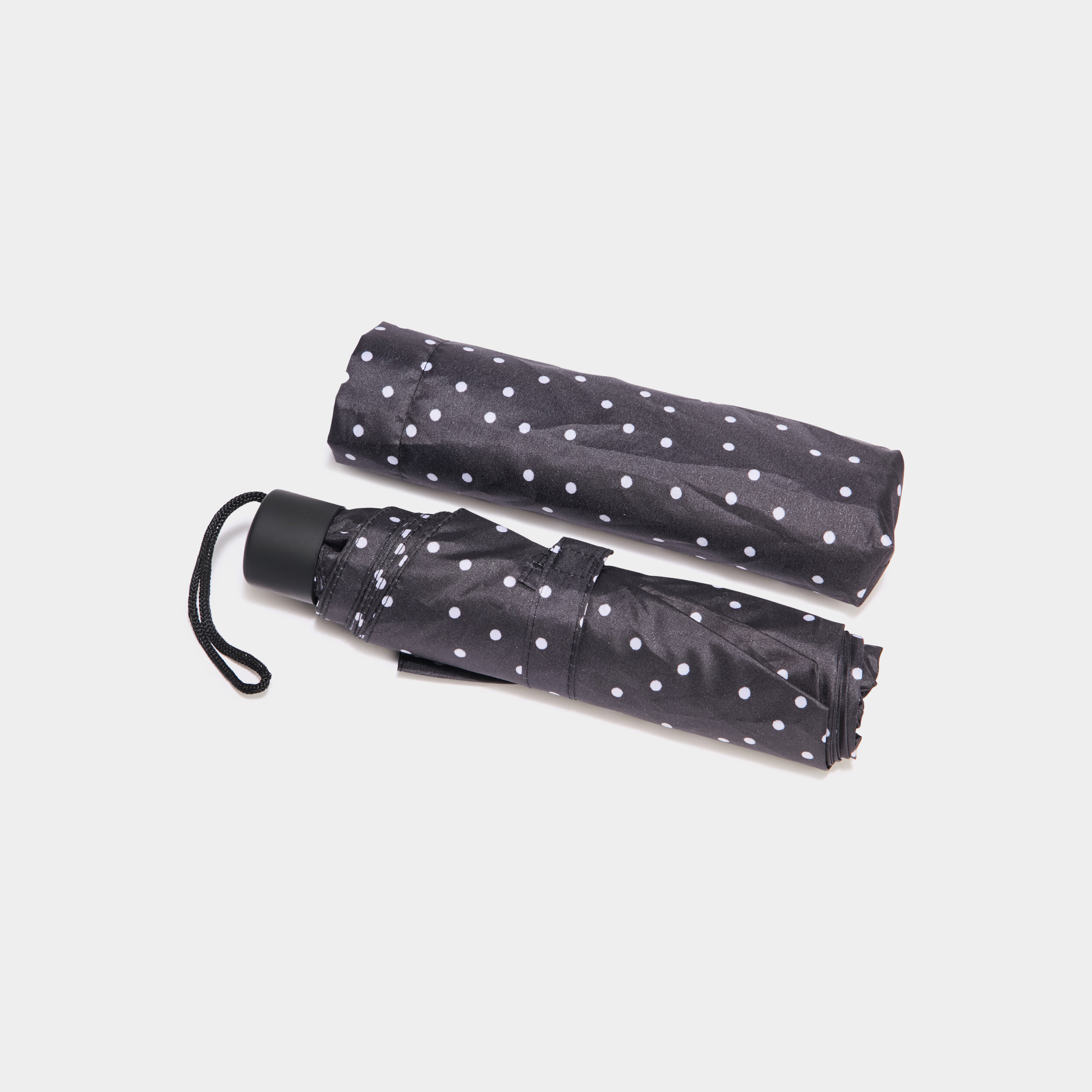 Parapluie pliant noir mixte