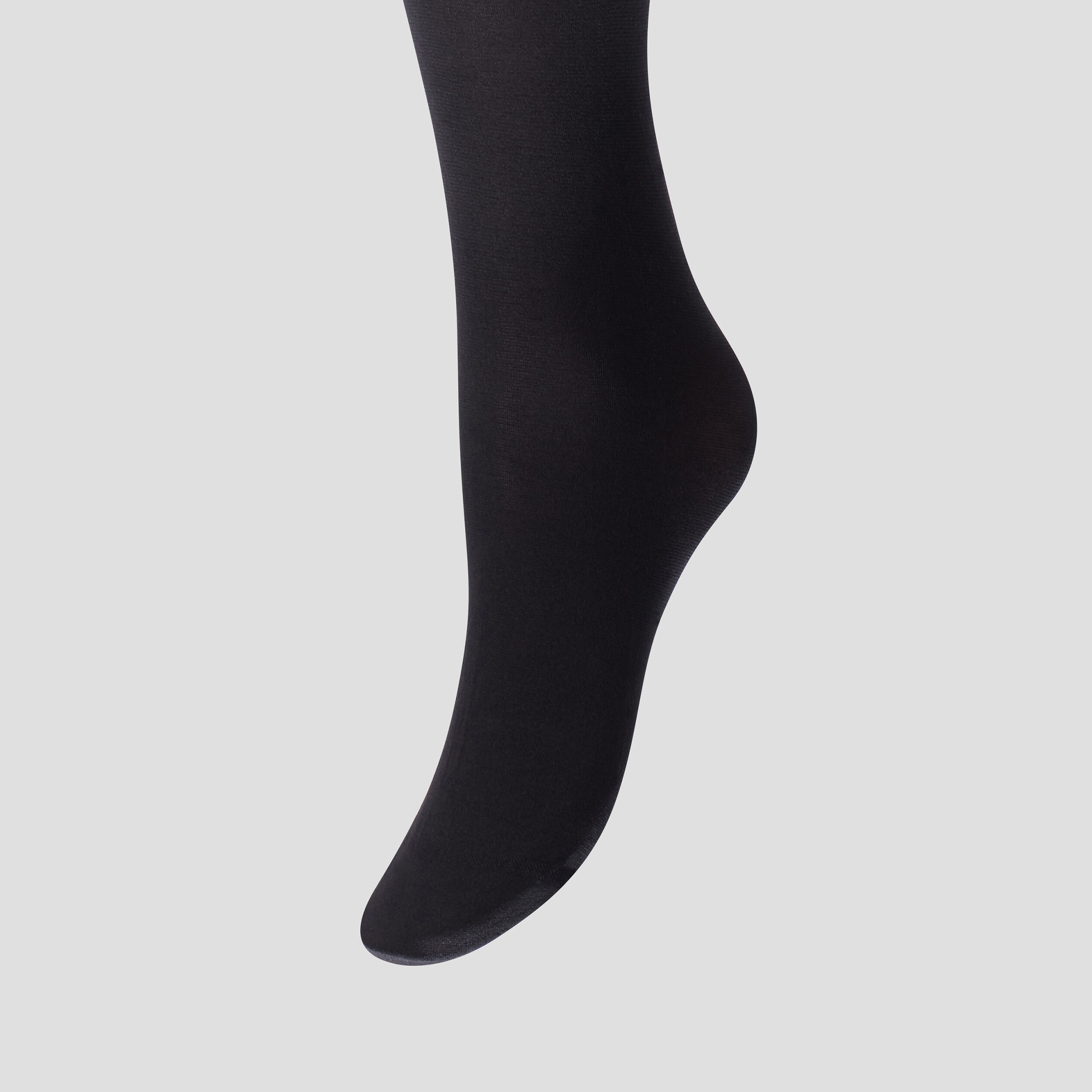 Mi bas opaques noir femme
