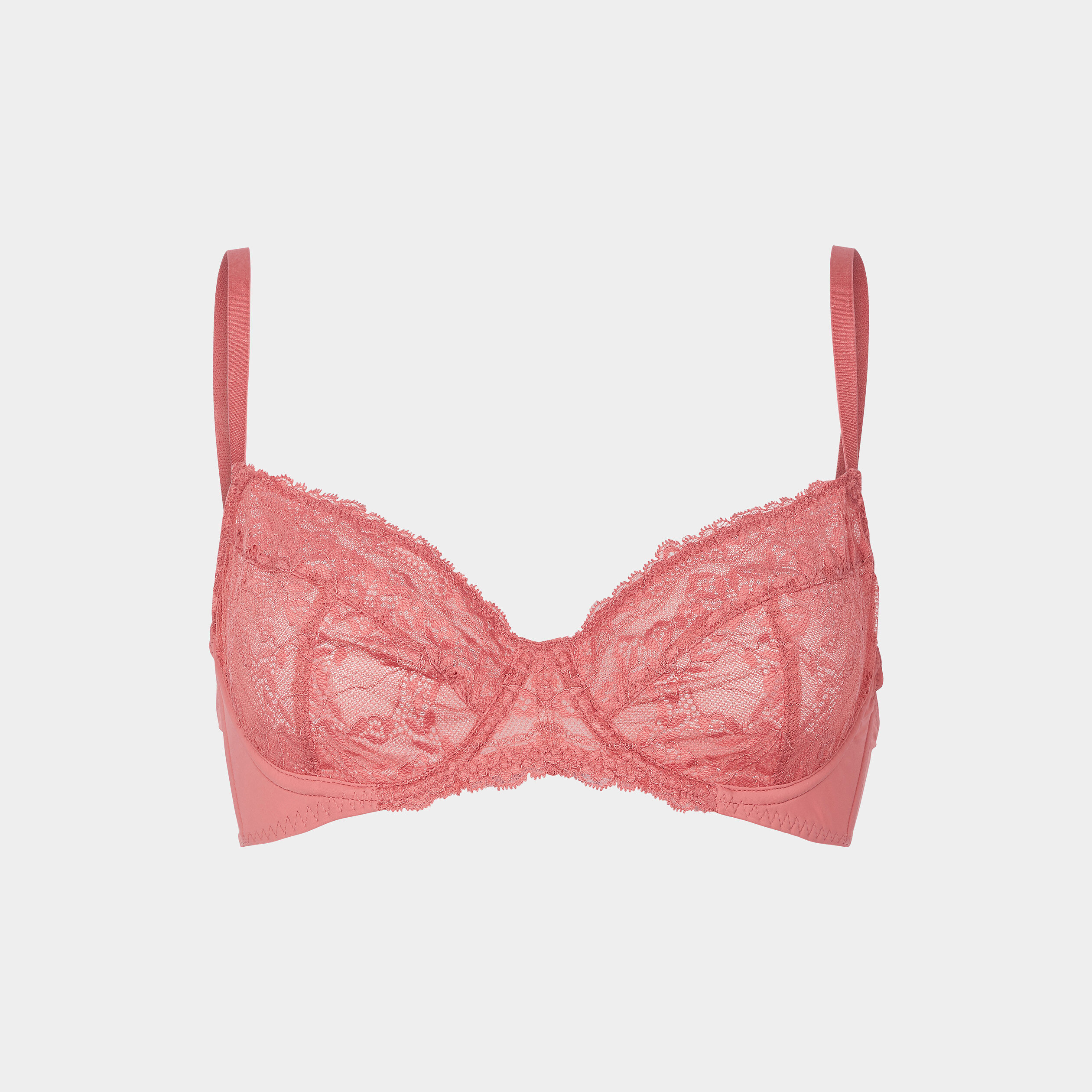 soutien gorge emboitant micro dentelle rose poudree femme Soutien-gorge emboîtant micro dentelle rose poudrée femme