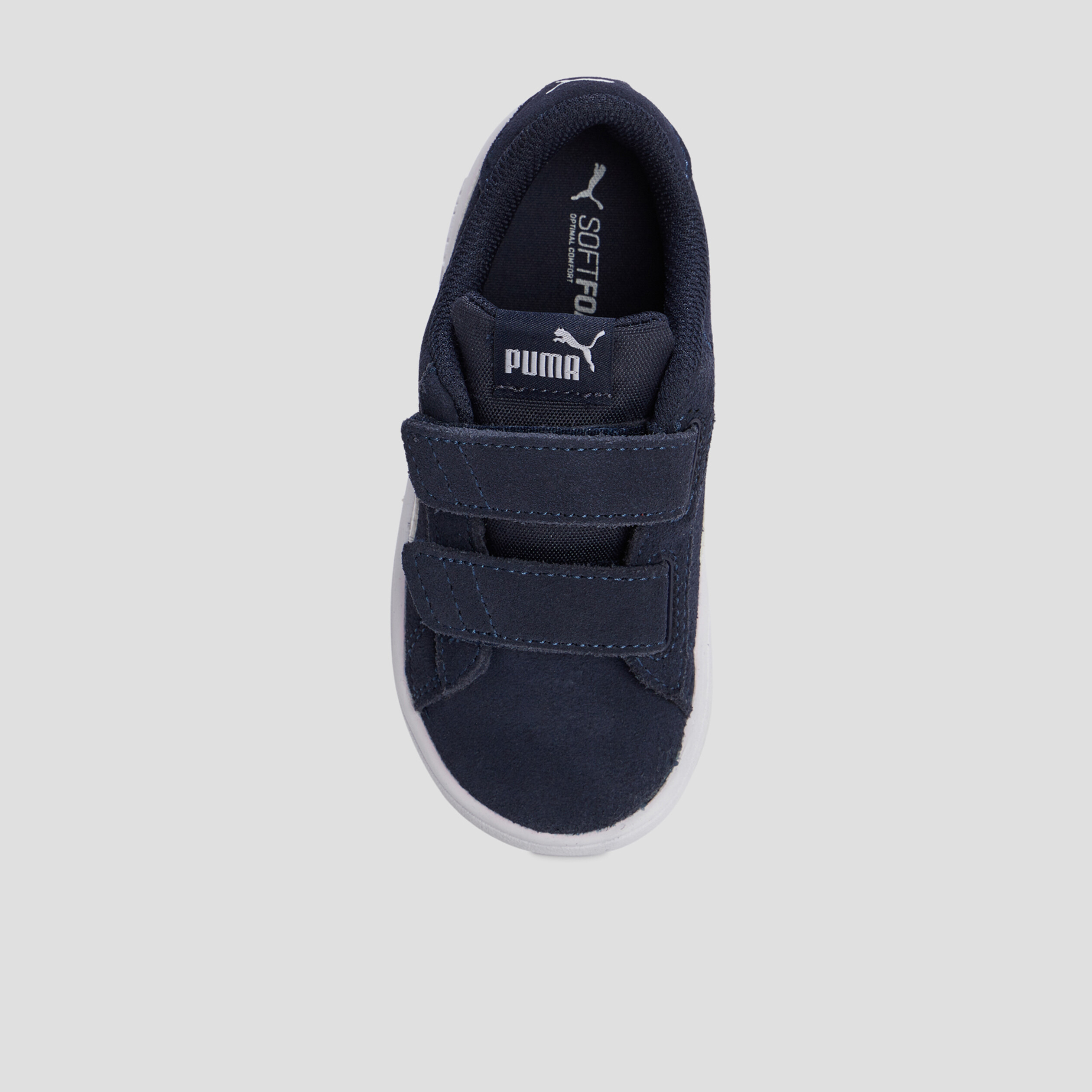 Tennis à scratchs Smash V2 SD Puma bleu marine garçon