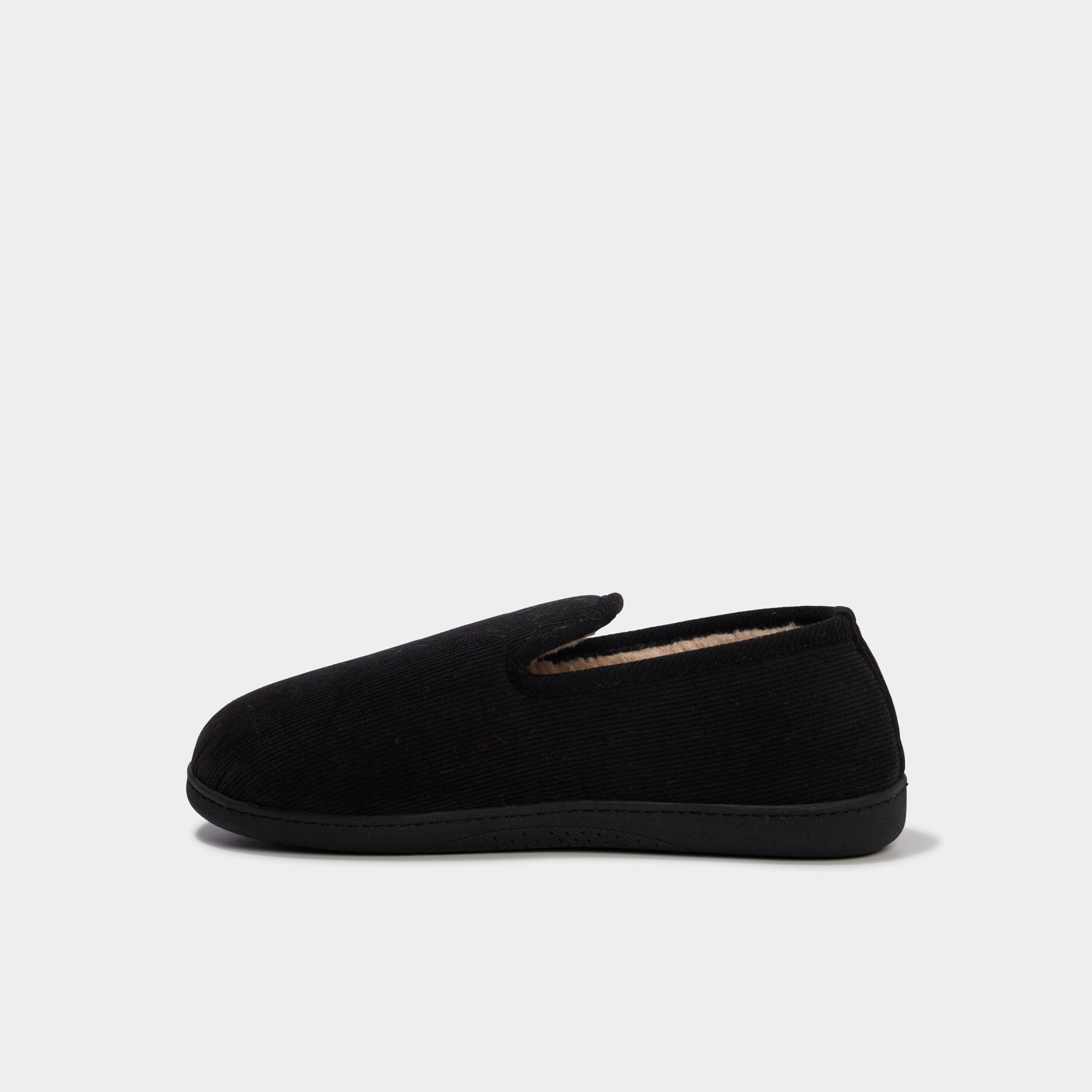 Chaussons fourr&eacute;s Isotoner taupe homme