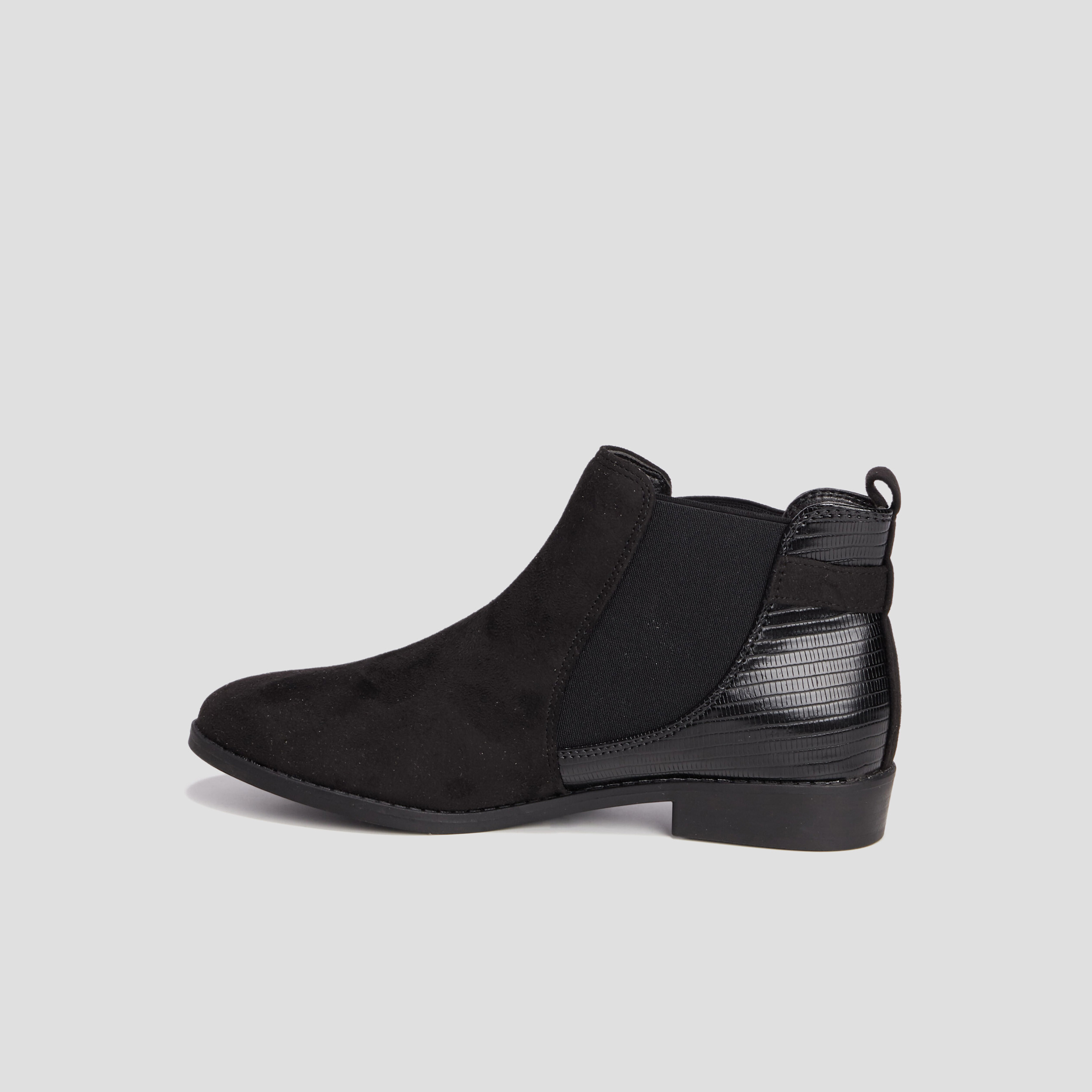 bottines chelsea avec boucles noir femme Bottines chelsea avec boucles noir femme