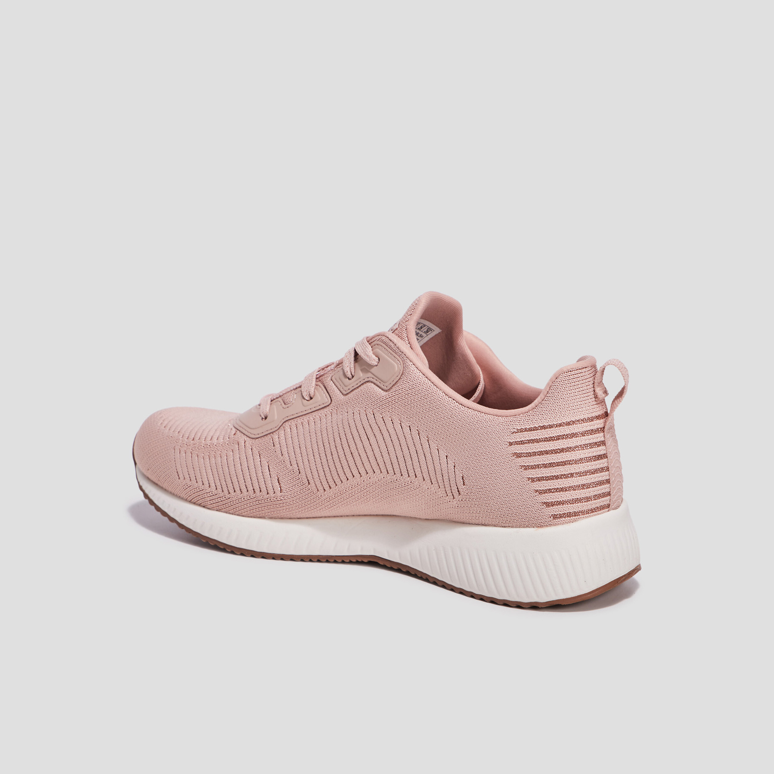 runnings a lacets skechers bob squad rose femme Runnings à lacets Skechers Bob Squad rose femme