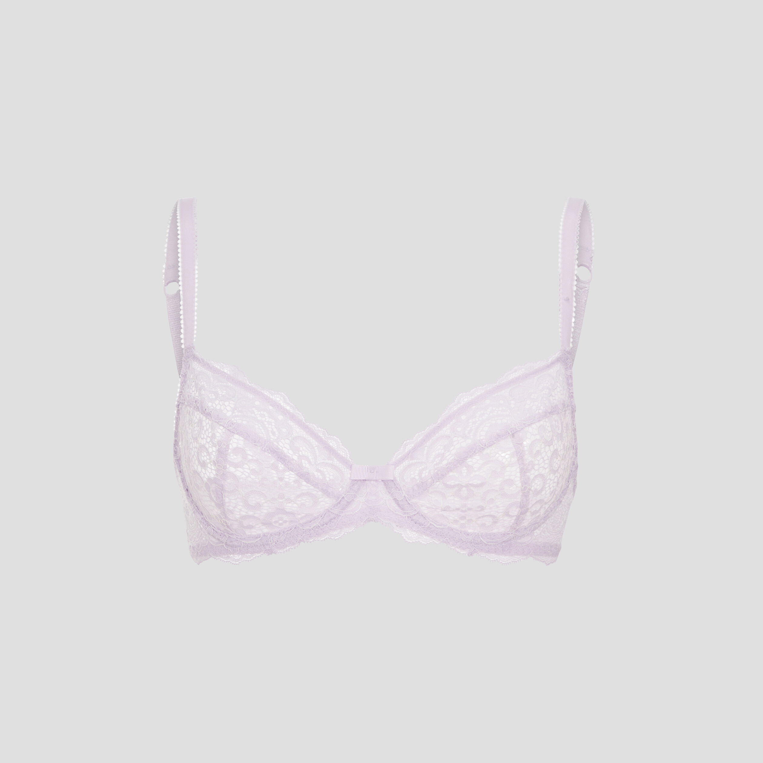 Soutien-gorge corbeille sans coque parme femme