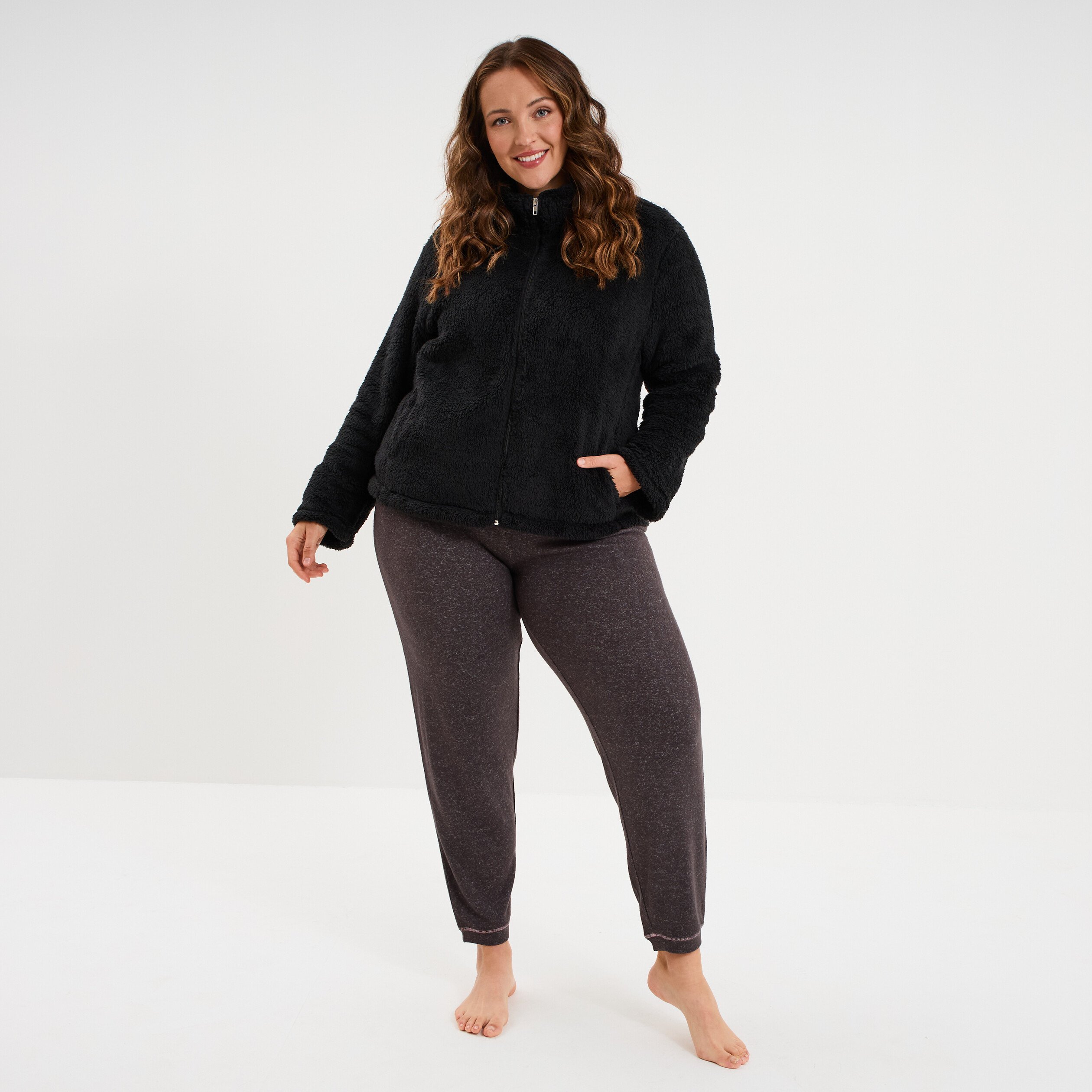 Polaire Pyjama Femme Veste Et Pantalon Veste Polaire Pyjama Femme